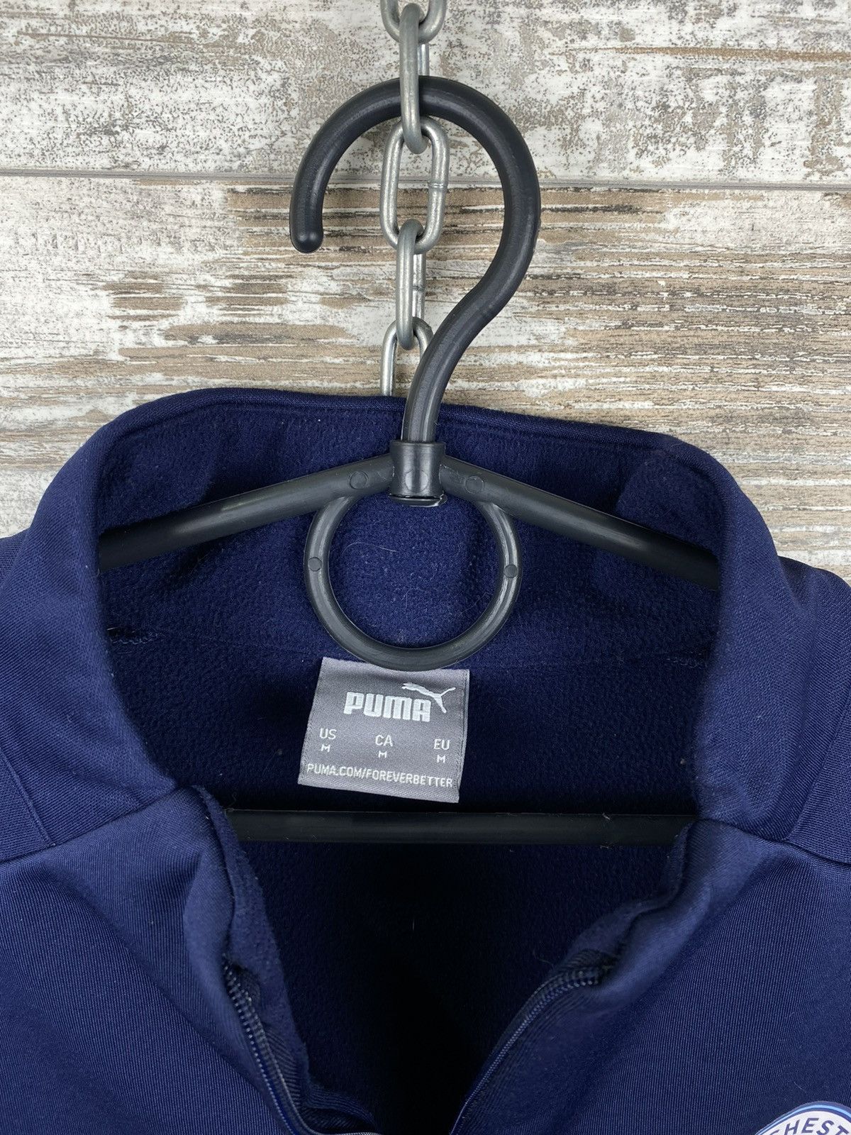 Puma Mens Puma FC Manchester City Soccer Jersey sweatshirt tee Size US M / EU 48-50 / 2 - 6 Thumbnail
