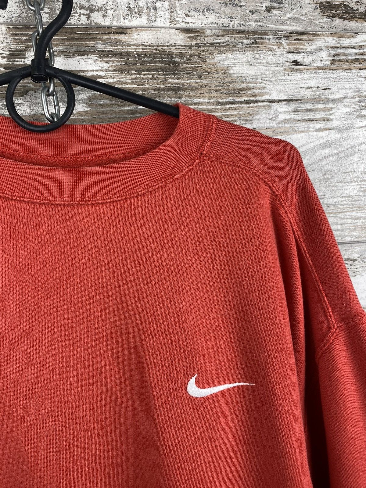 Nike × Vintage Mens Vintage Nike Swoosh logo sweatshirt 90s rare y2k hype Size US M / EU 48-50 / 2 - 7 Thumbnail