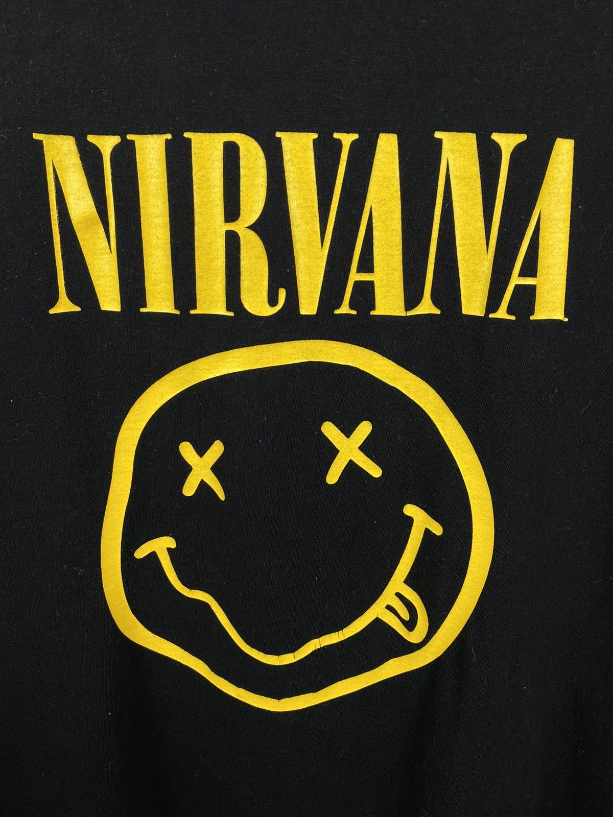 Nirvana × Vintage Mens Vintage Nirvana T Shirt rock band tee Size US M / EU 48-50 / 2 - 7 Thumbnail