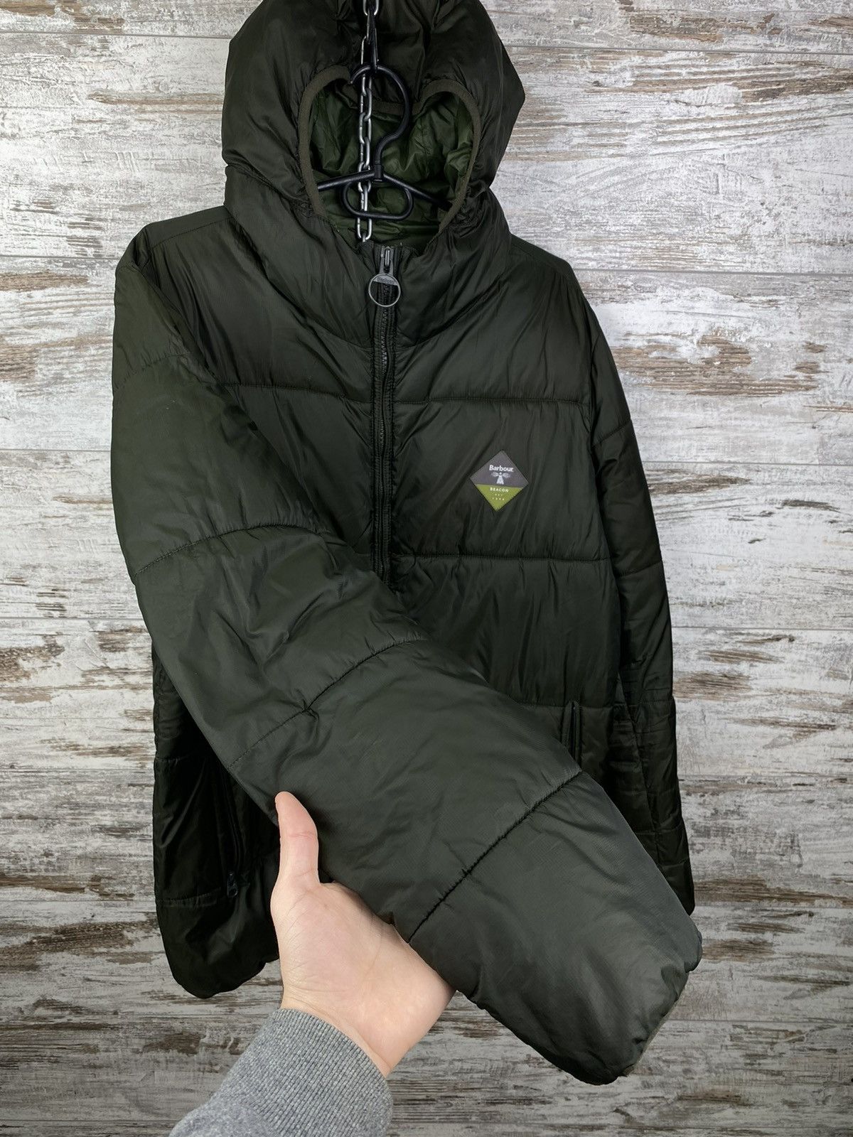 Barbour Mens BARBOUR BEACON ROSS QUILT JACKET Size US M / EU 48-50 / 2 - 10 Thumbnail