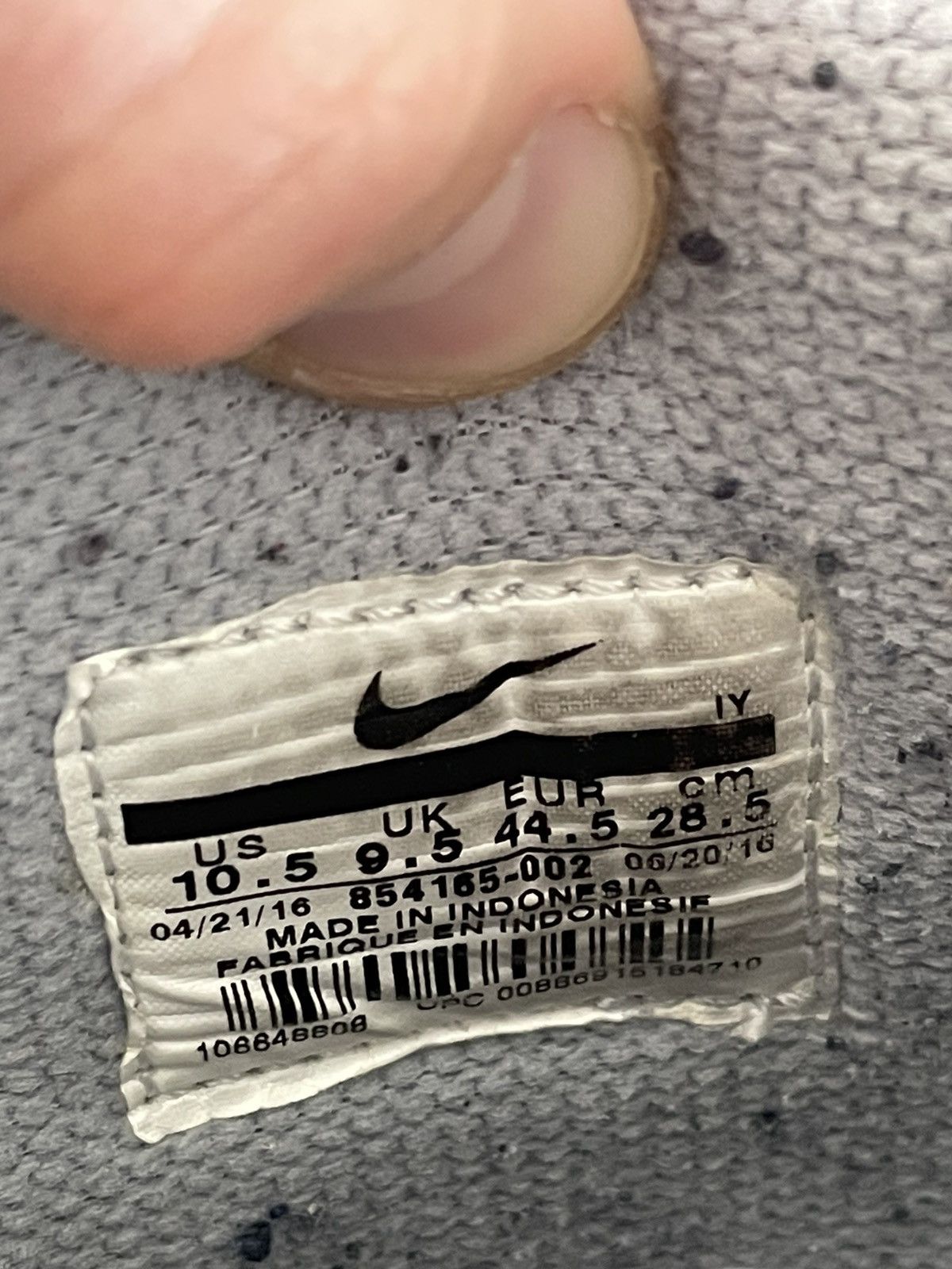 Nike Nike Big Dunk Logo Grey Sneakers Rare 2016 Hype Suede Kicks Size US 10.5 / EU 43-44 - 7 Thumbnail