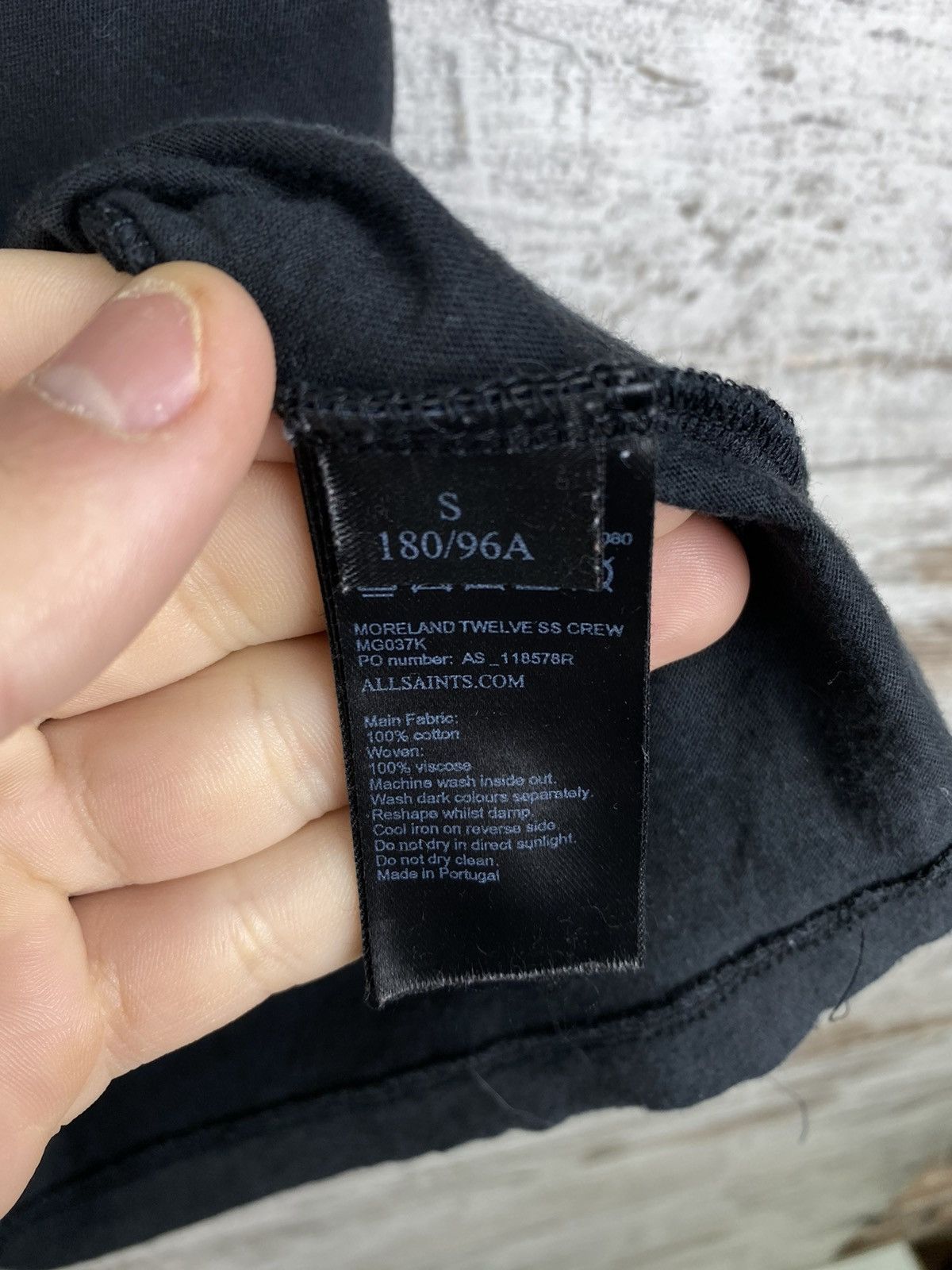 Allsaints × Japanese Brand Mens AllSaints T Shirt SS tee streetwear all saints luxury Size US S / EU 44-46 / 1 - 5 Thumbnail