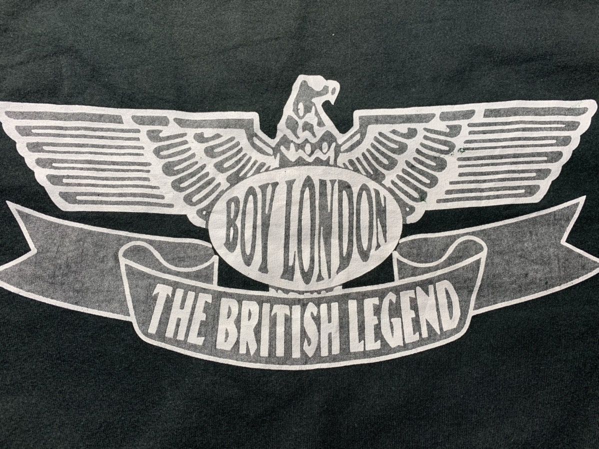 Boy London Very Rare Vintage The British Legend Boy London Tee Size US M / EU 48-50 / 2 - 2 Thumbnail
