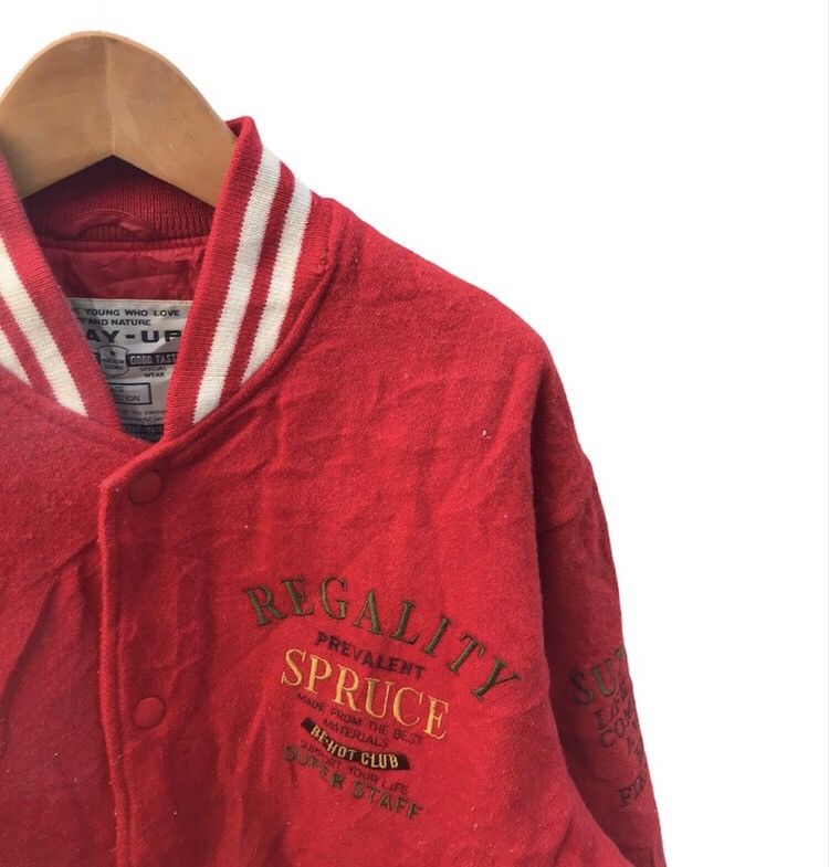 Japanese Brand × Vintage varsity jacket Size US L / EU 52-54 / 3 - 3 Thumbnail