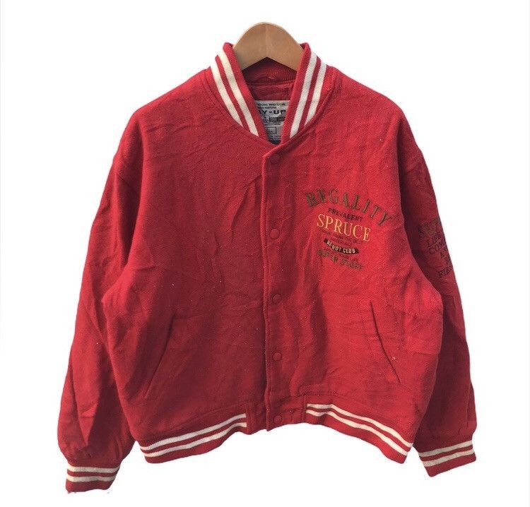 Japanese Brand × Vintage varsity jacket Size US L / EU 52-54 / 3 - 1 Thumbnail