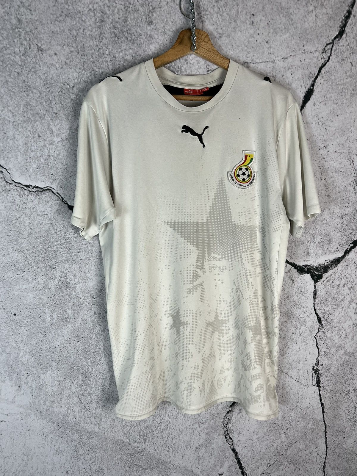 Puma Puma Ghana Home soccer football Jersey Size US M / EU 48-50 / 2 - 1 Thumbnail