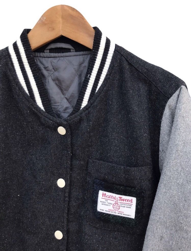 Harris Tweed wool varsity jacket Size US S / EU 44-46 / 1 - 5 Thumbnail