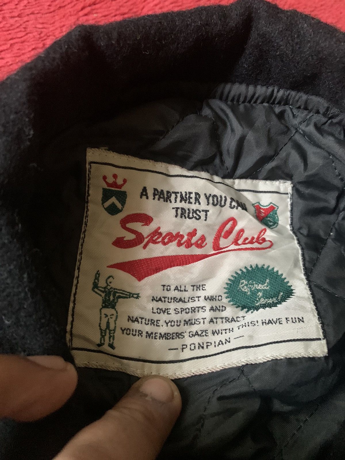 Japanese Brand VINTAGE PONPIAN SPORT CLUB VARSITY JACKET WOOL Size US L / EU 52-54 / 3 - 3 Thumbnail