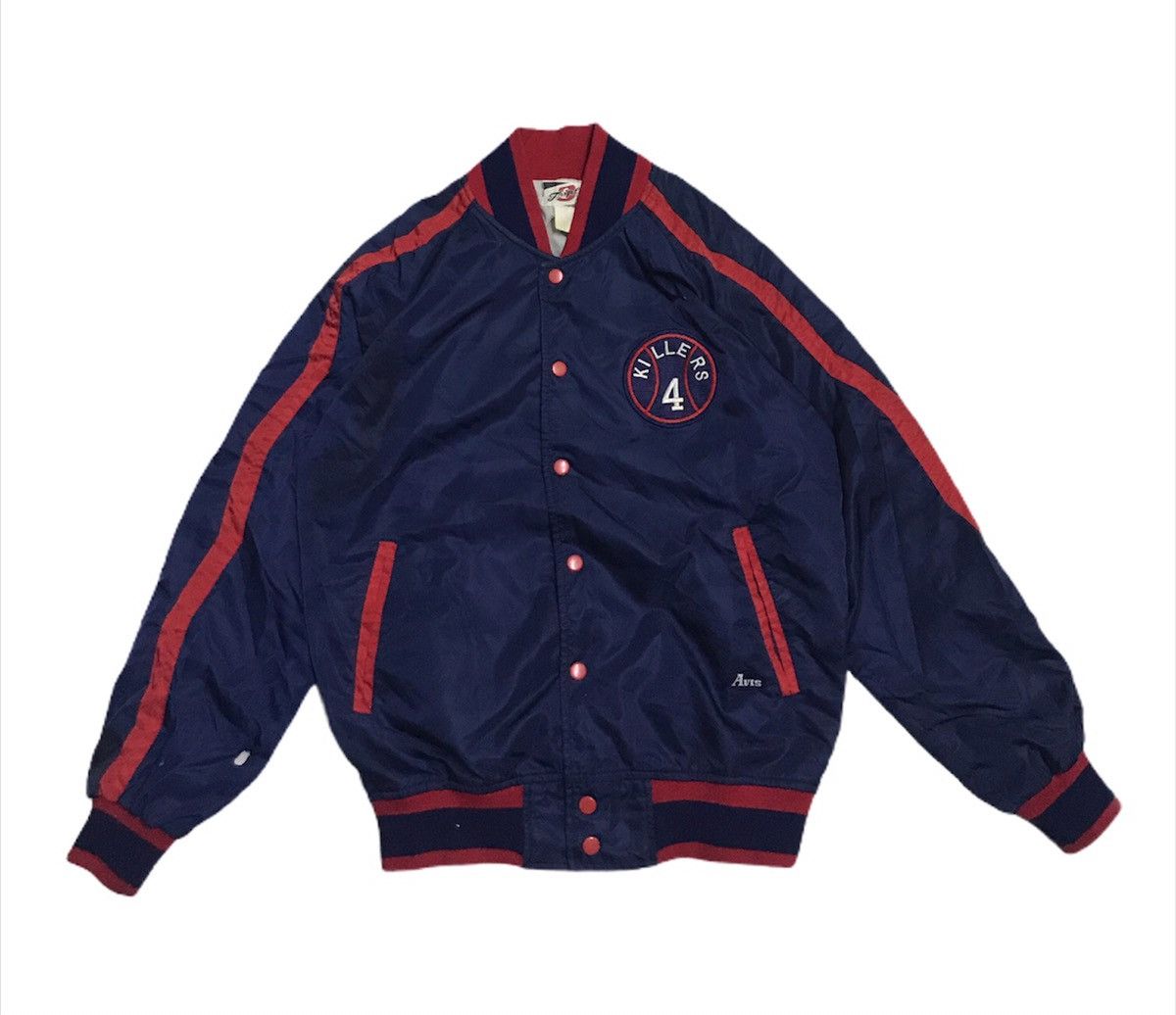 Japanese Brand × Vintage vintage baseball jacket Size US L / EU 52-54 / 3 - 6 Thumbnail