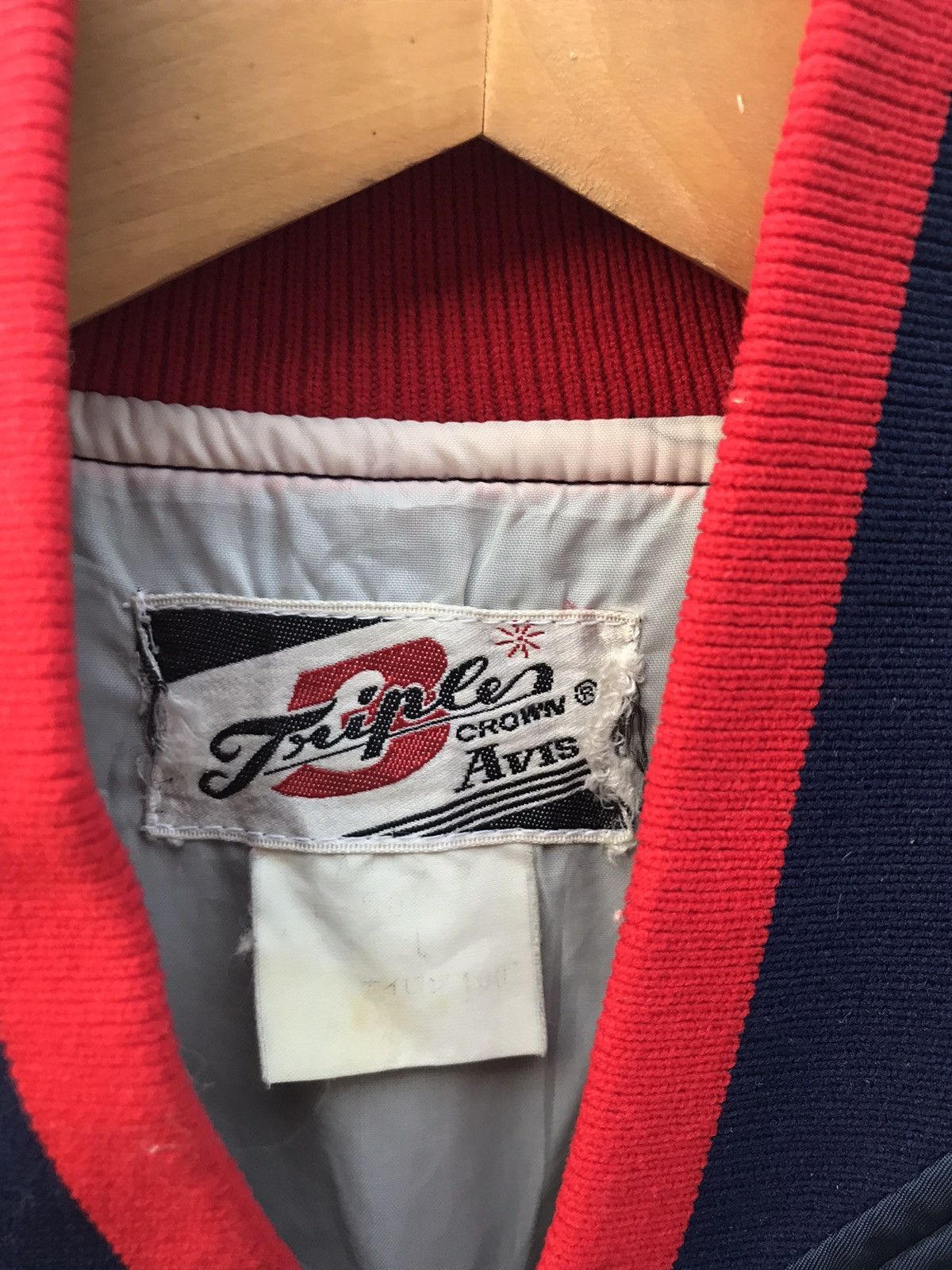 Japanese Brand × Vintage vintage baseball jacket Size US L / EU 52-54 / 3 - 3 Thumbnail