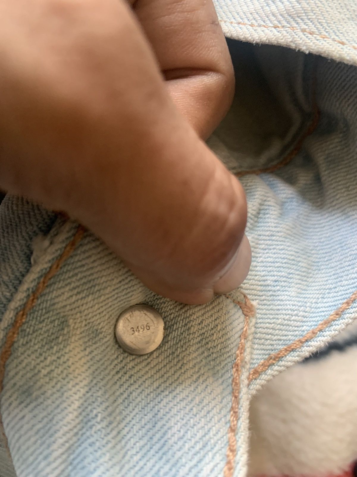 Levi's Vintage Clothing LEVIS JACKET CUSTOM PATCHES DESIGN RARE DENIM JACKET Size S / US 4 / IT 40 - 10 Thumbnail