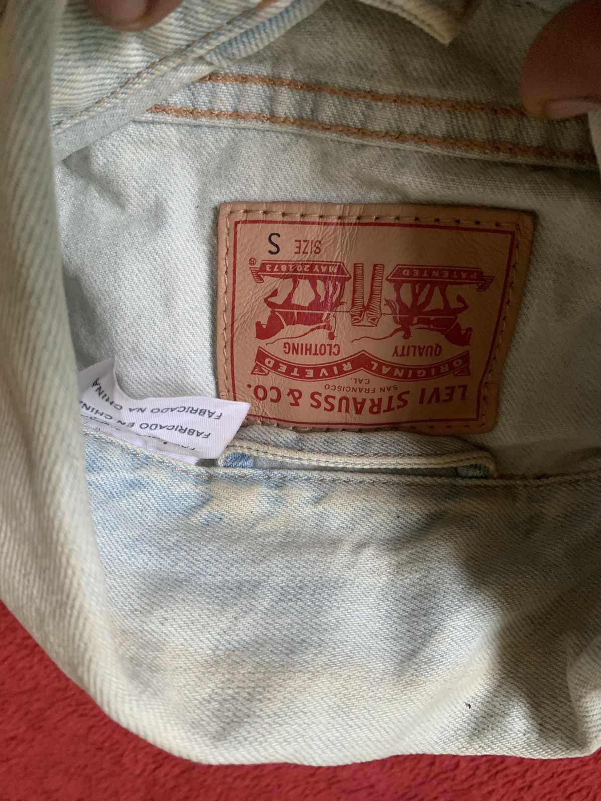 Levi's Vintage Clothing LEVIS JACKET CUSTOM PATCHES DESIGN RARE DENIM JACKET Size S / US 4 / IT 40 - 7 Thumbnail