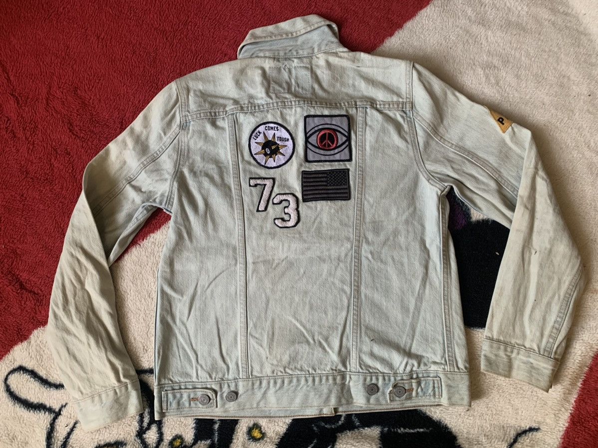 Levi's Vintage Clothing LEVIS JACKET CUSTOM PATCHES DESIGN RARE DENIM JACKET Size S / US 4 / IT 40 - 2 Thumbnail
