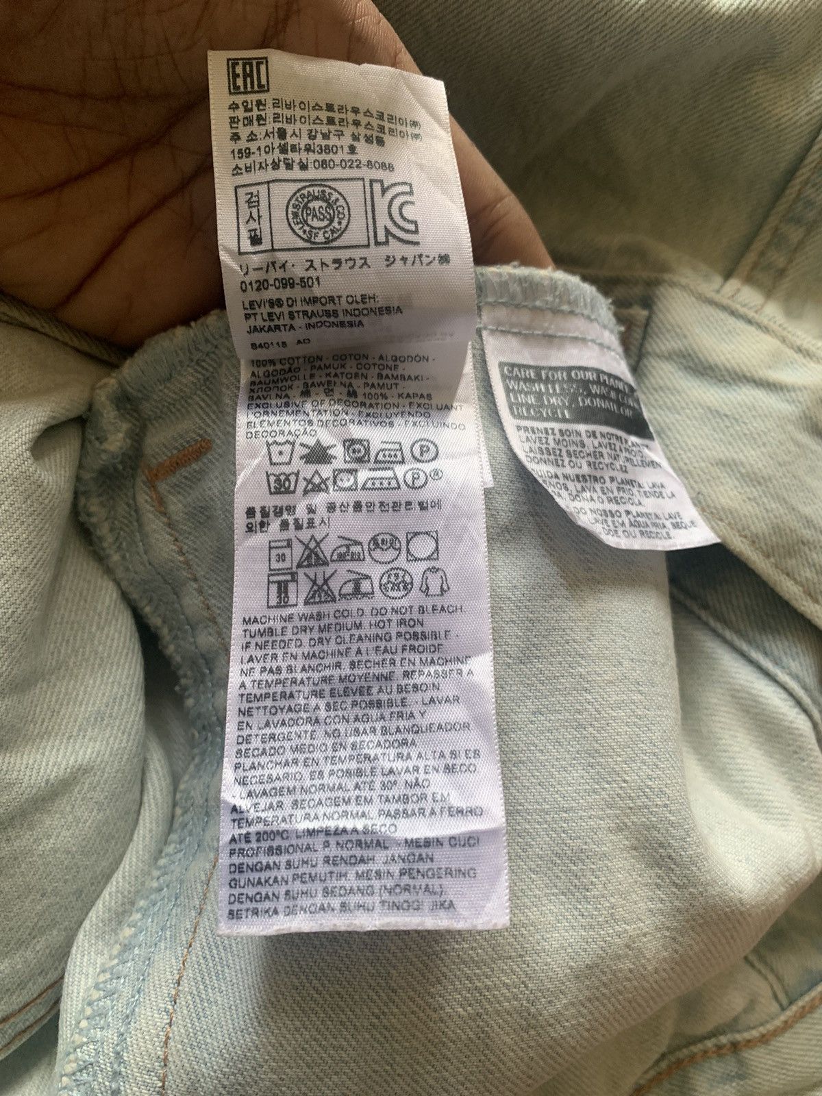 Levi's Vintage Clothing LEVIS JACKET CUSTOM PATCHES DESIGN RARE DENIM JACKET Size S / US 4 / IT 40 - 13 Thumbnail