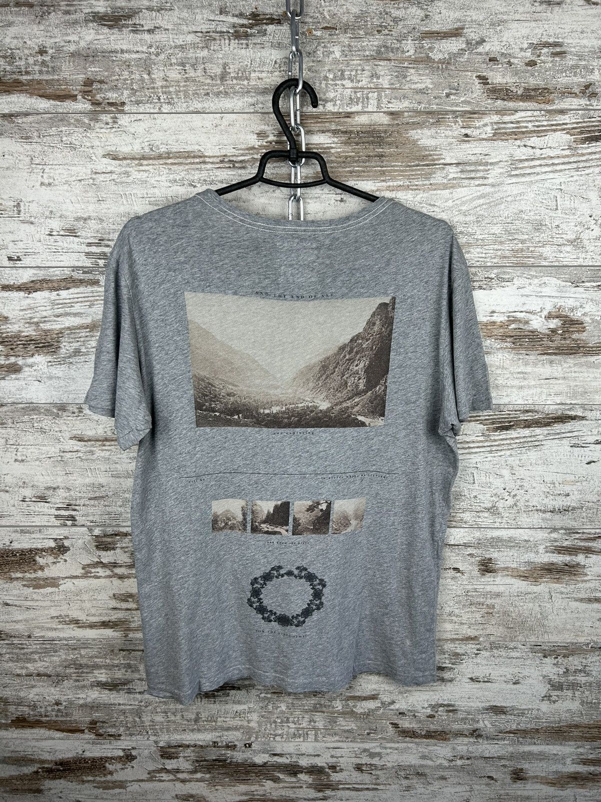 Allsaints Mens AllSaints Overprint T Shirt luxury tee streetwear y2k Size US M / EU 48-50 / 2 - 11 Thumbnail