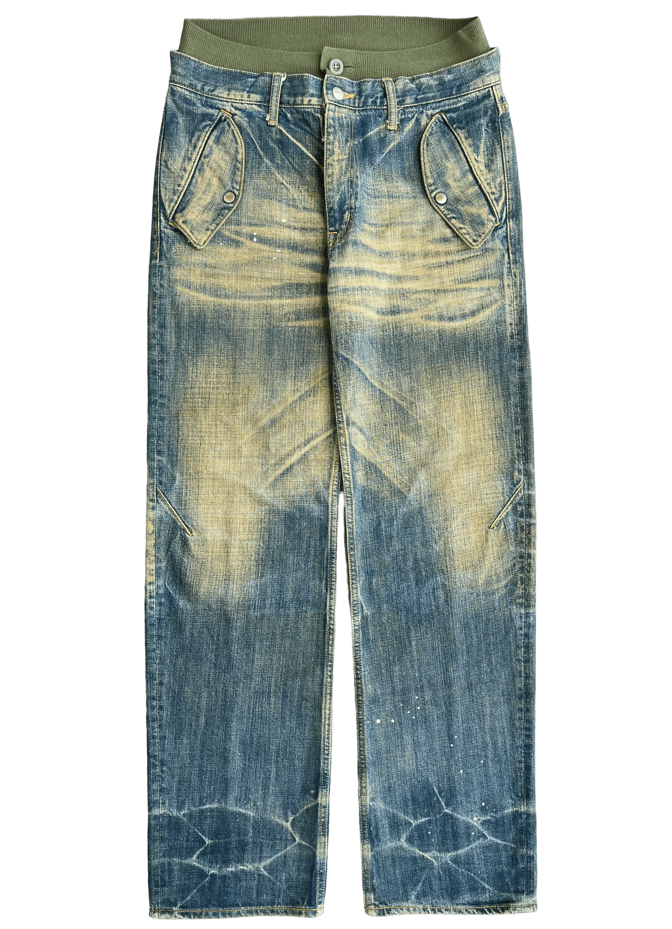 パンツ SWAGGER pirates wide denim PHENOMENON SWAGGER pirates wide denim PHENOMENON