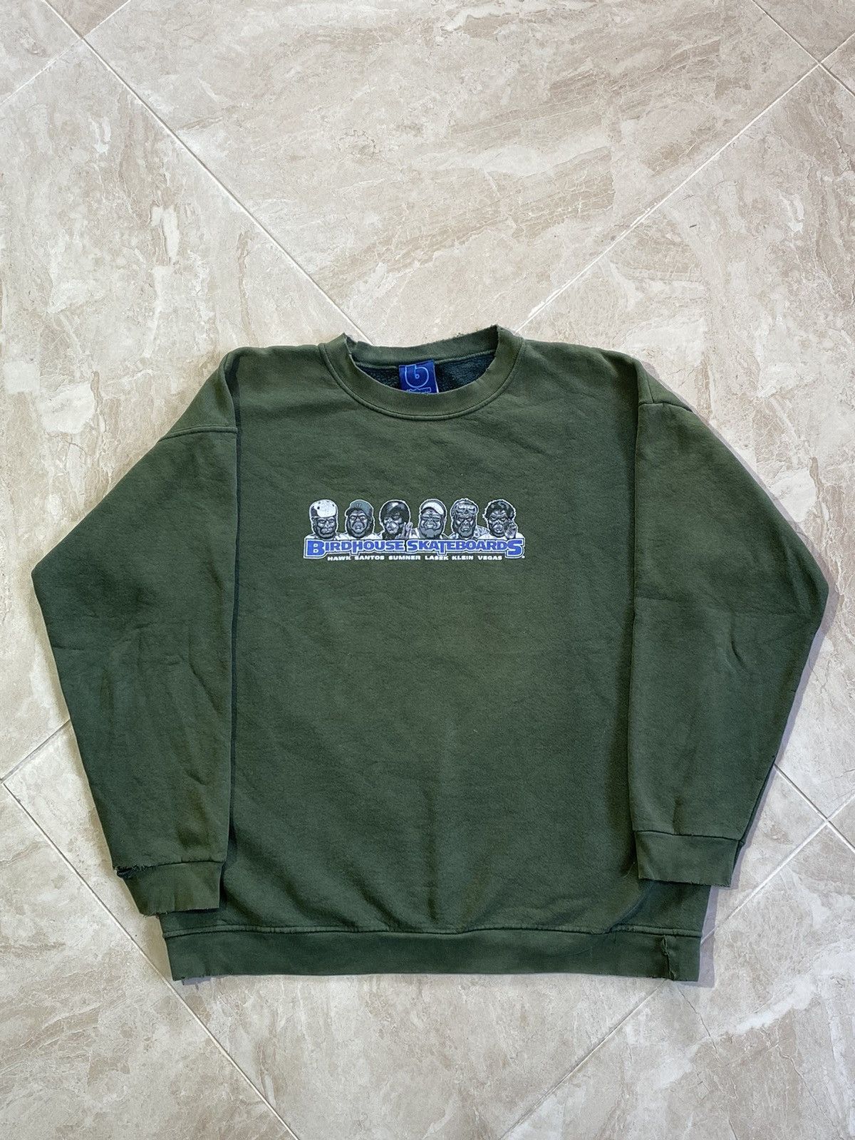 Other Birdhouse vintage 90’s made in USA distressed sweatshirt Size US L / EU 52-54 / 3 - 1 Thumbnail