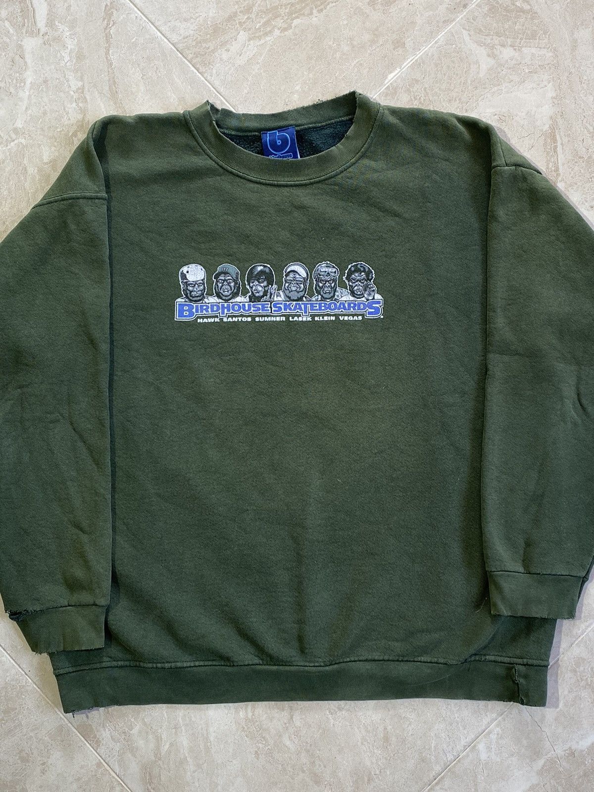 Other Birdhouse vintage 90’s made in USA distressed sweatshirt Size US L / EU 52-54 / 3 - 2 Thumbnail