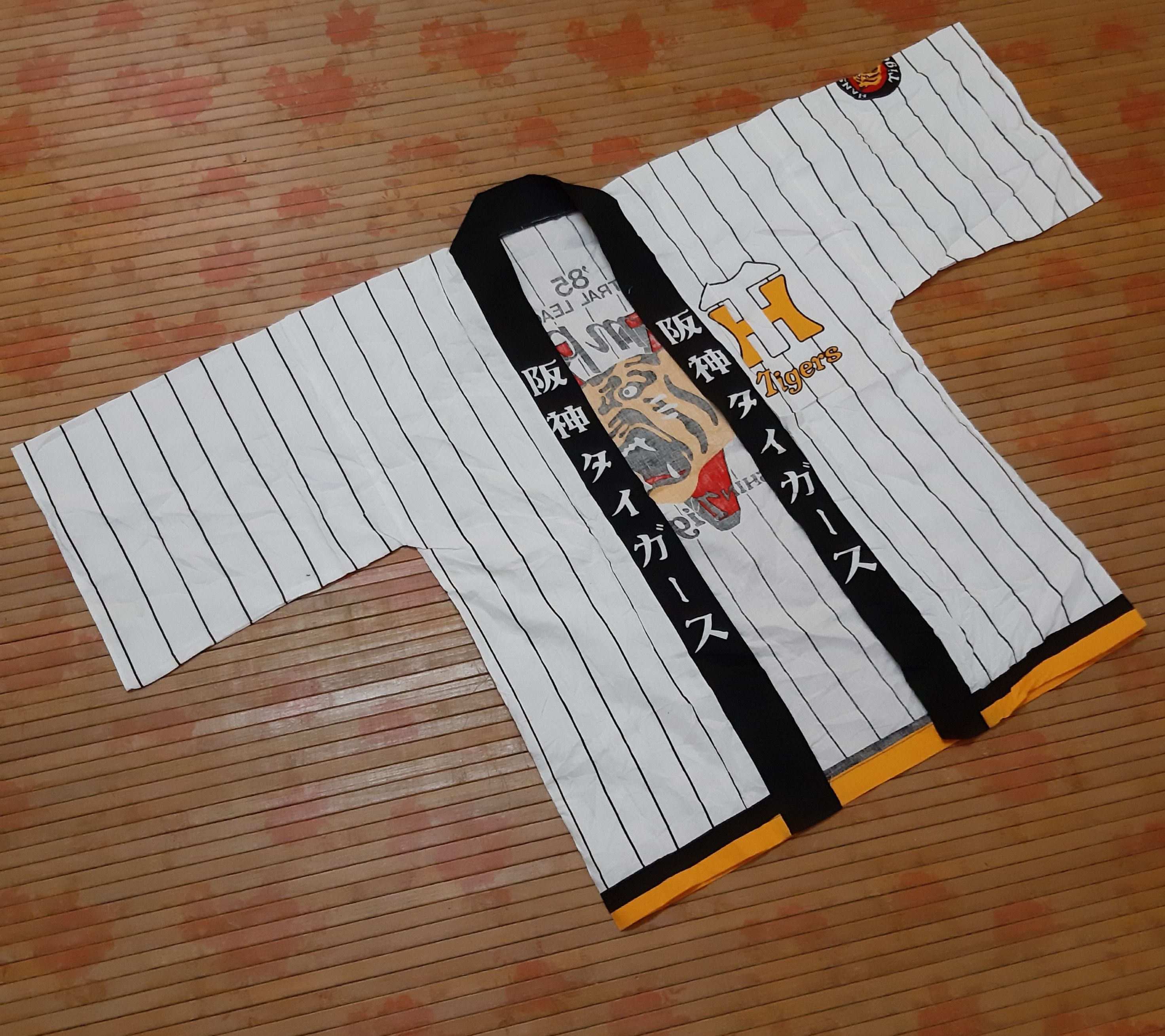 Japanese Brand Vintage 85s Central League Champion by Hansin Tigers Kimono Size US M / EU 48-50 / 2 - 4 Thumbnail