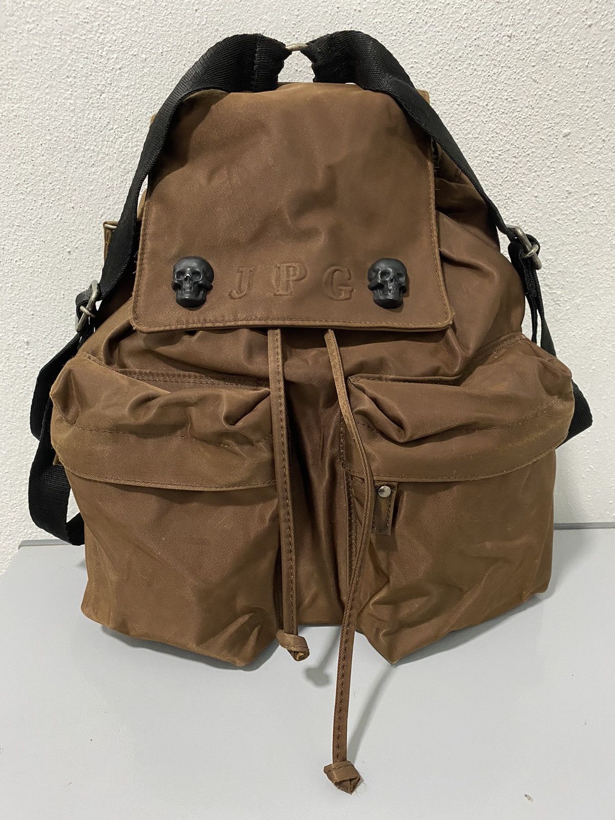 Jean Paul Gaultier Rare 90s Jean Paul Gaultier Skull Rucksack Bagpack Size ONE SIZE - 1 Thumbnail