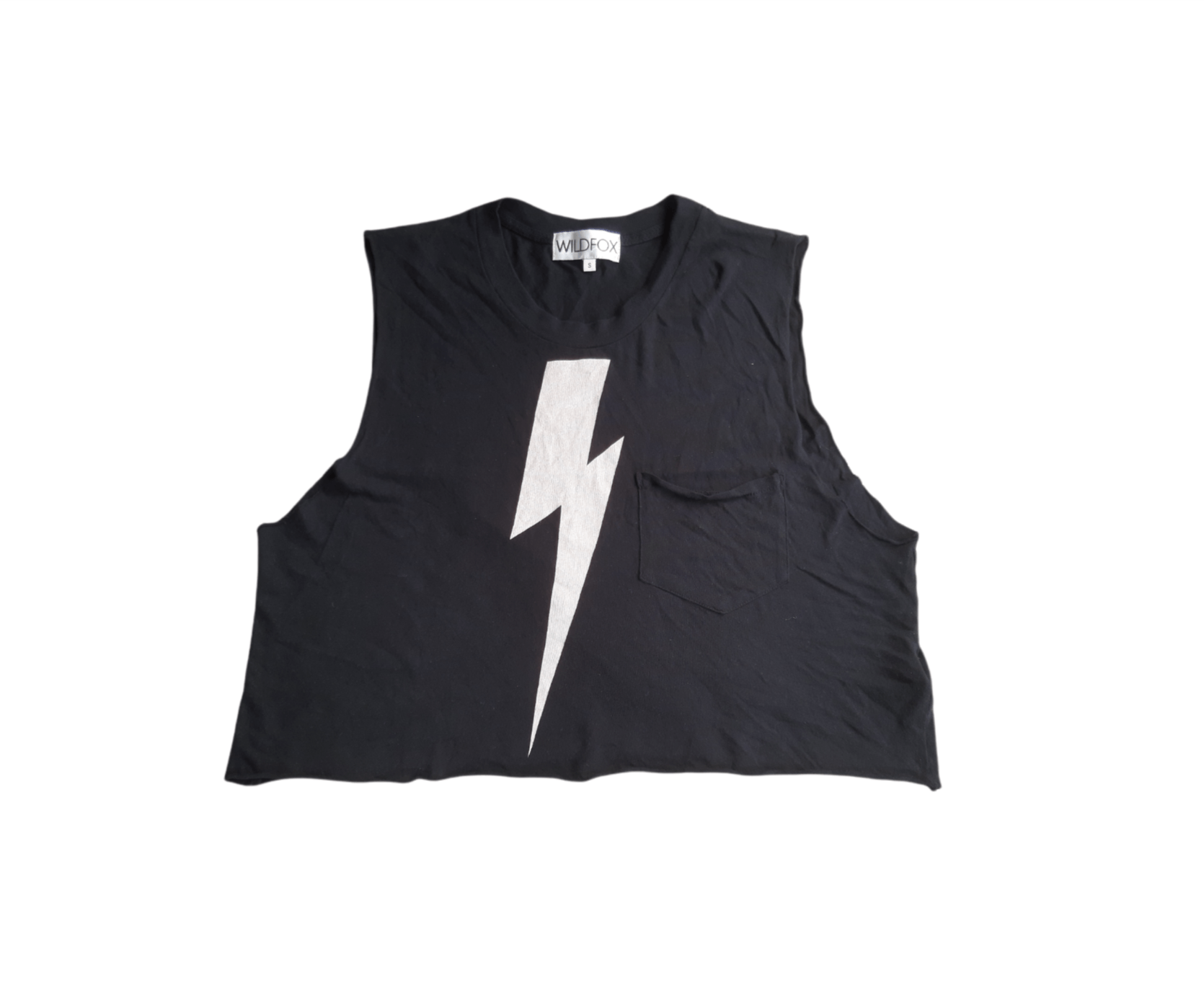 Wildfox Vintage Wildfox Crop Top Sleeve Leave Single Pocket Size US M / EU 48-50 / 2 - 1 Thumbnail