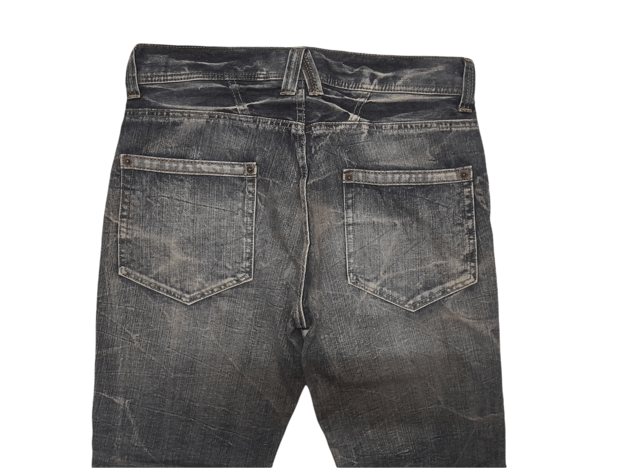 Japanese Brand Superbis Valletta Denim Distressed Effect Japan (D849) w34 Size US 34 / EU 50 - 8 Thumbnail