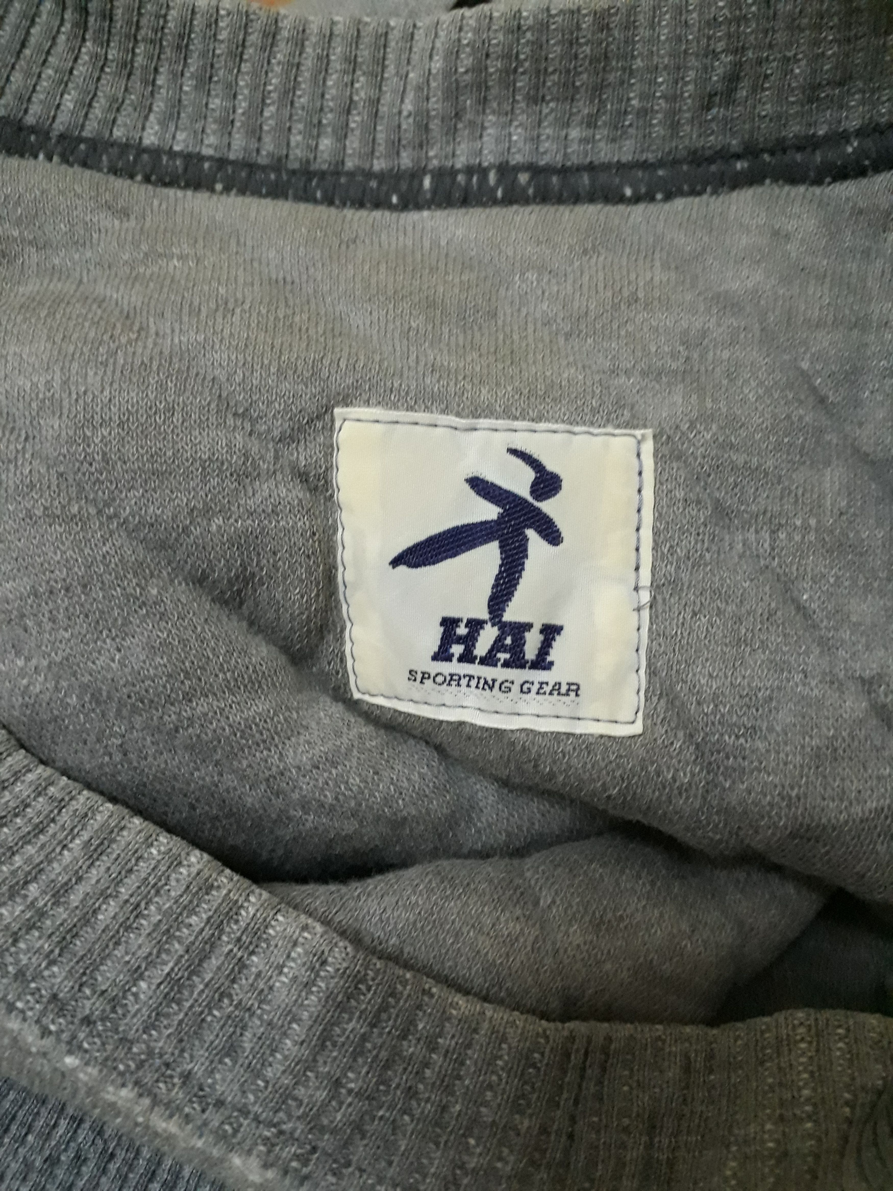 Issey Miyake Rare Hai Sporting Gear Big Logo Sweatshirt by Issey Miyake Size US M / EU 48-50 / 2 - 4 Thumbnail