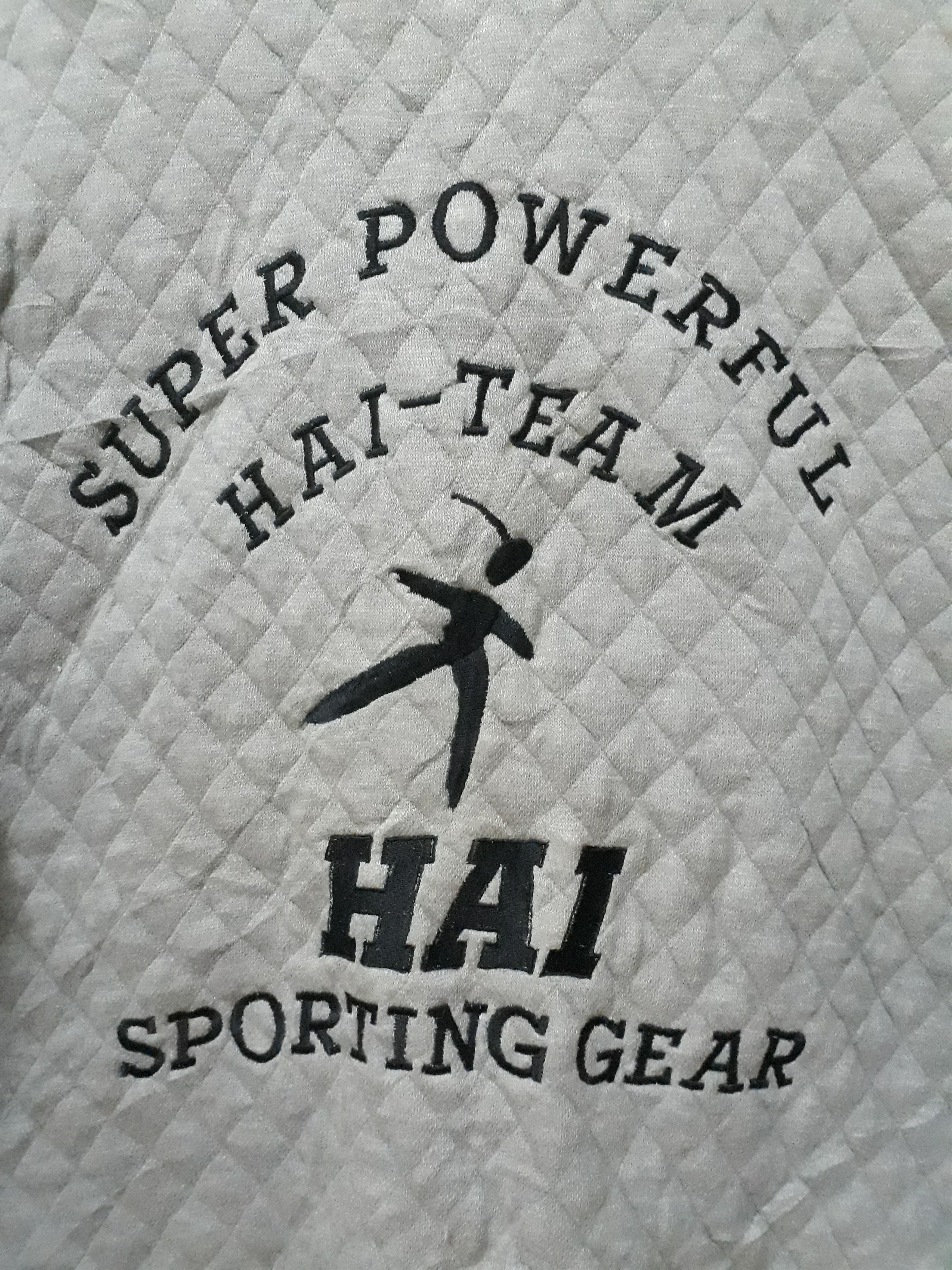 Issey Miyake Rare Hai Sporting Gear Big Logo Sweatshirt by Issey Miyake Size US M / EU 48-50 / 2 - 3 Thumbnail