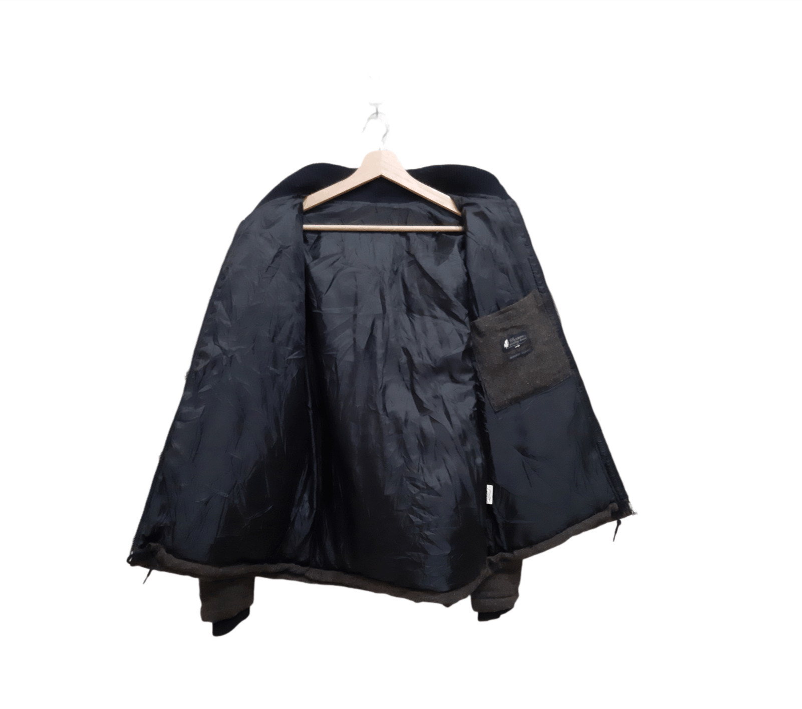 Beams Plus Vintage Beams Down Jacket Wool Size US M / EU 48-50 / 2 - 6 Thumbnail