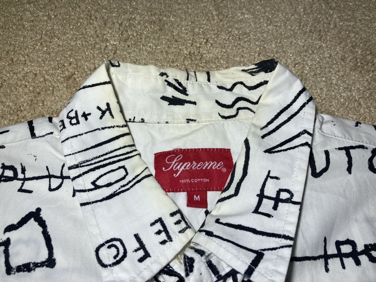 Supreme FW13 Supreme Jean Michel Basquiat Graffiti Samo Shirt Art 90 Size US M / EU 48-50 / 2 - 3 Thumbnail