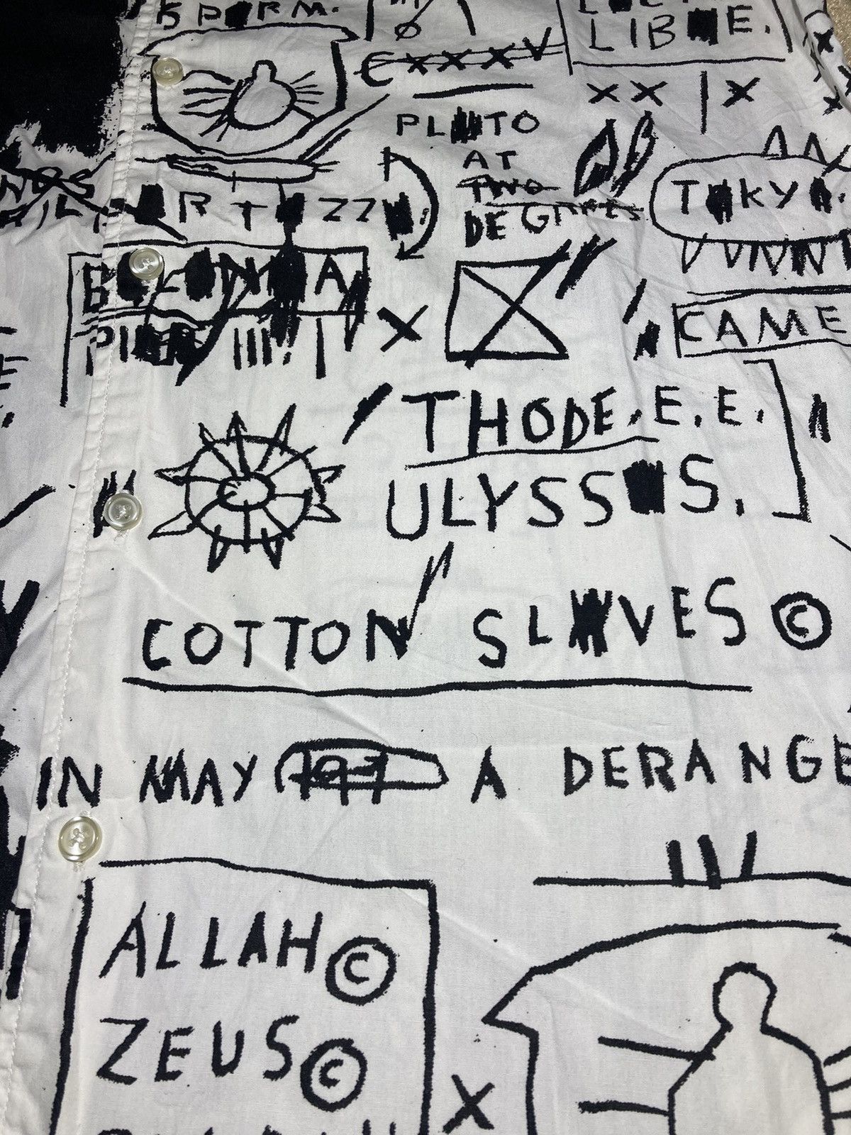 Supreme FW13 Supreme Jean Michel Basquiat Graffiti Samo Shirt Art 90 Size US M / EU 48-50 / 2 - 5 Thumbnail