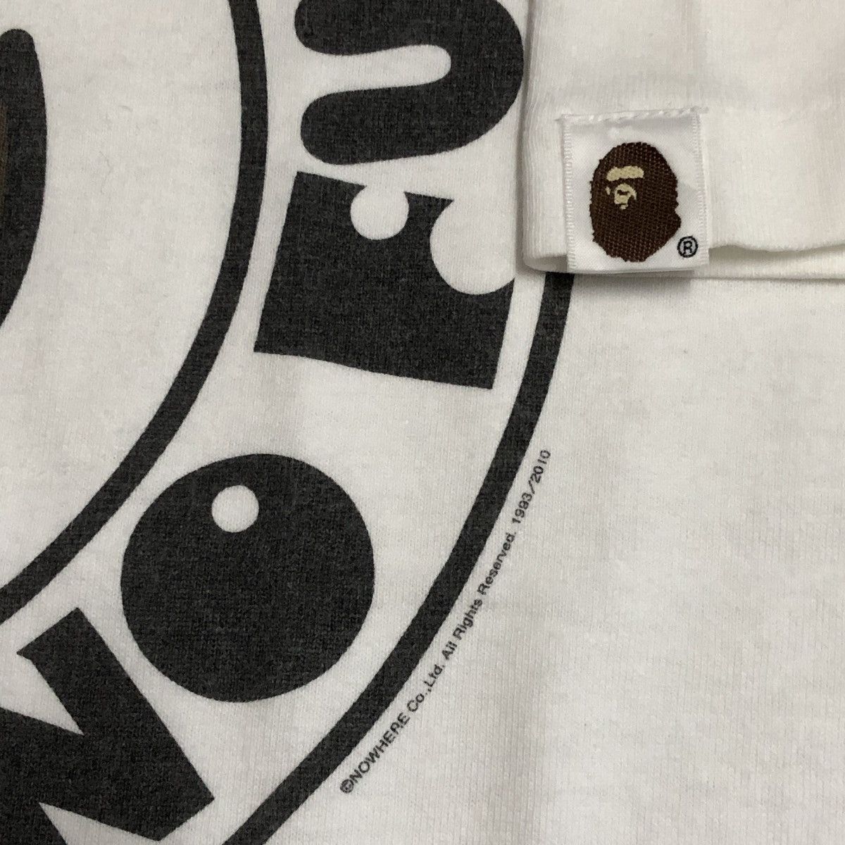 Bape Baby Milo No Future Tee Size US M / EU 48-50 / 2 - 4 Thumbnail