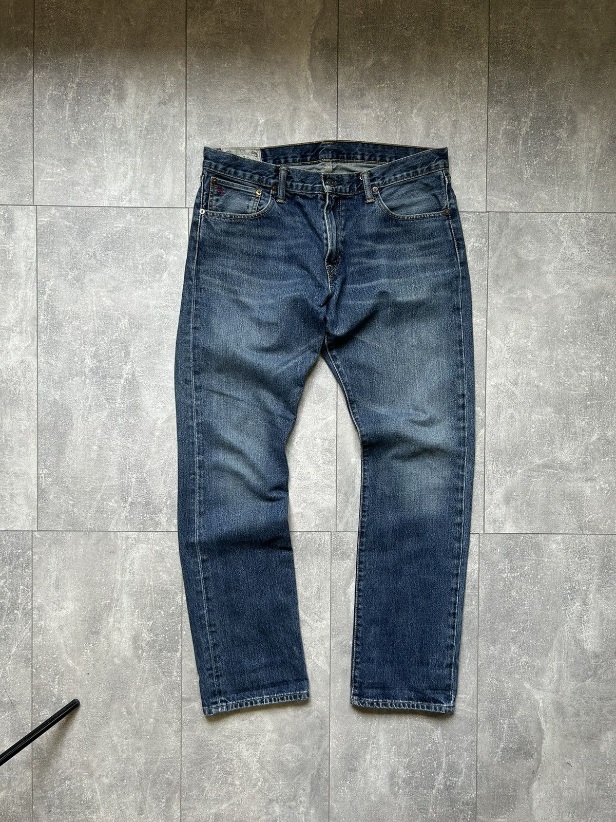 Mens Vintage Polo Ralph Lauren Denim jeans pants luxury