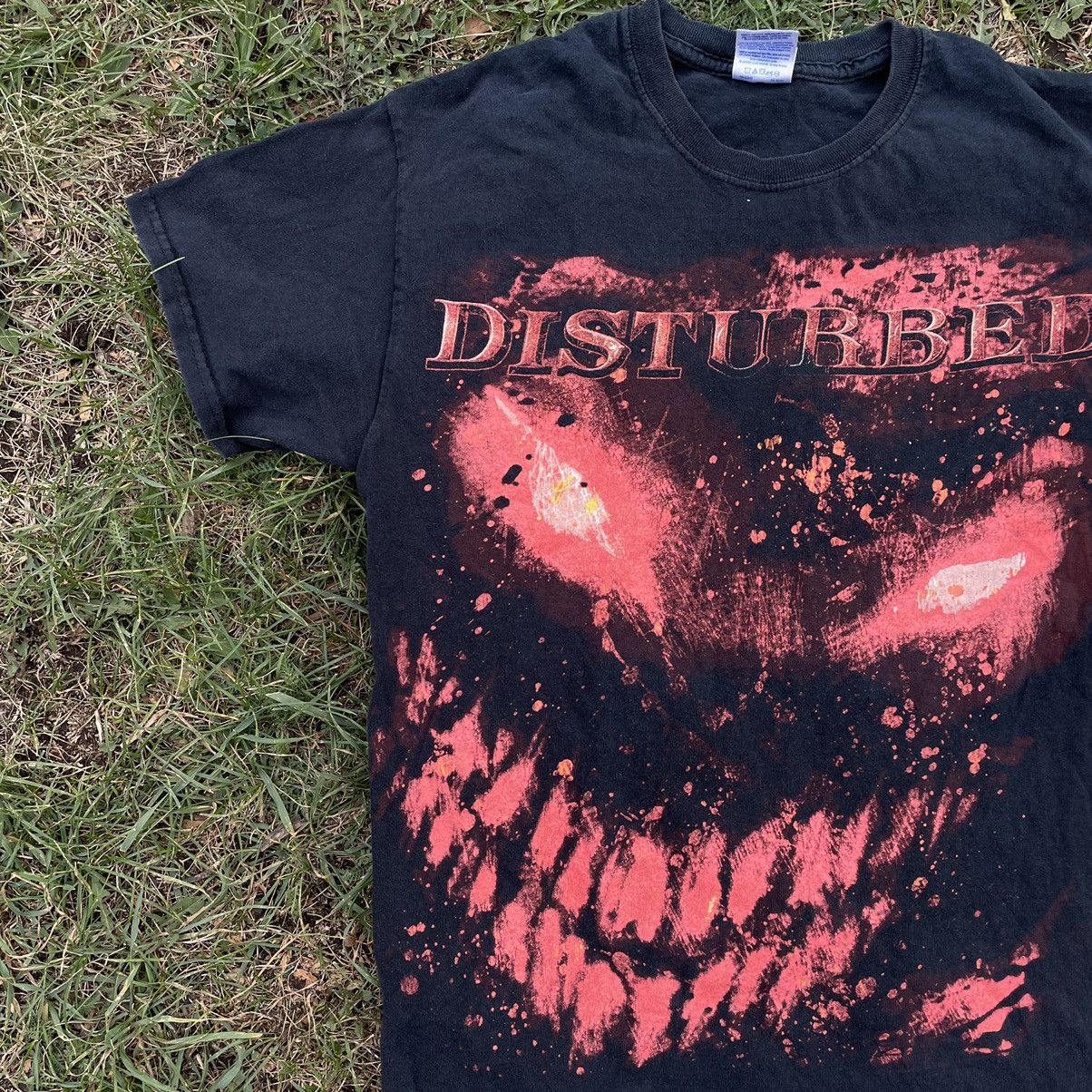 Vintage Vintage Y2K Disturbed Band Tee Graphic Horror Punk Grunge M Size US M / EU 48-50 / 2 - 3 Thumbnail