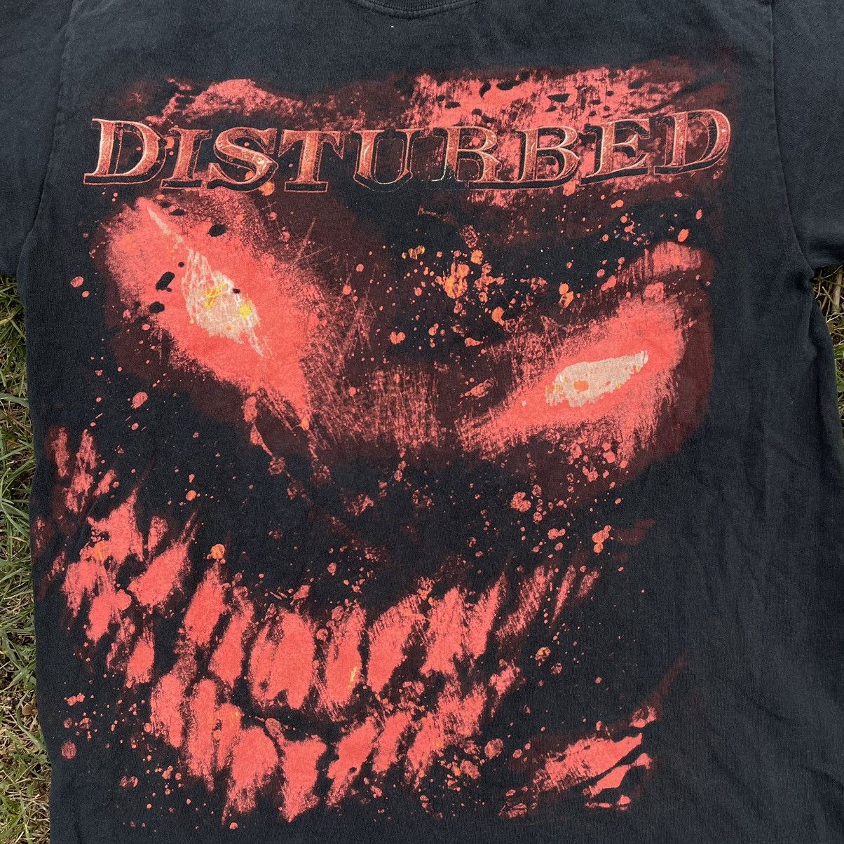 Vintage Vintage Y2K Disturbed Band Tee Graphic Horror Punk Grunge M Size US M / EU 48-50 / 2 - 4 Thumbnail