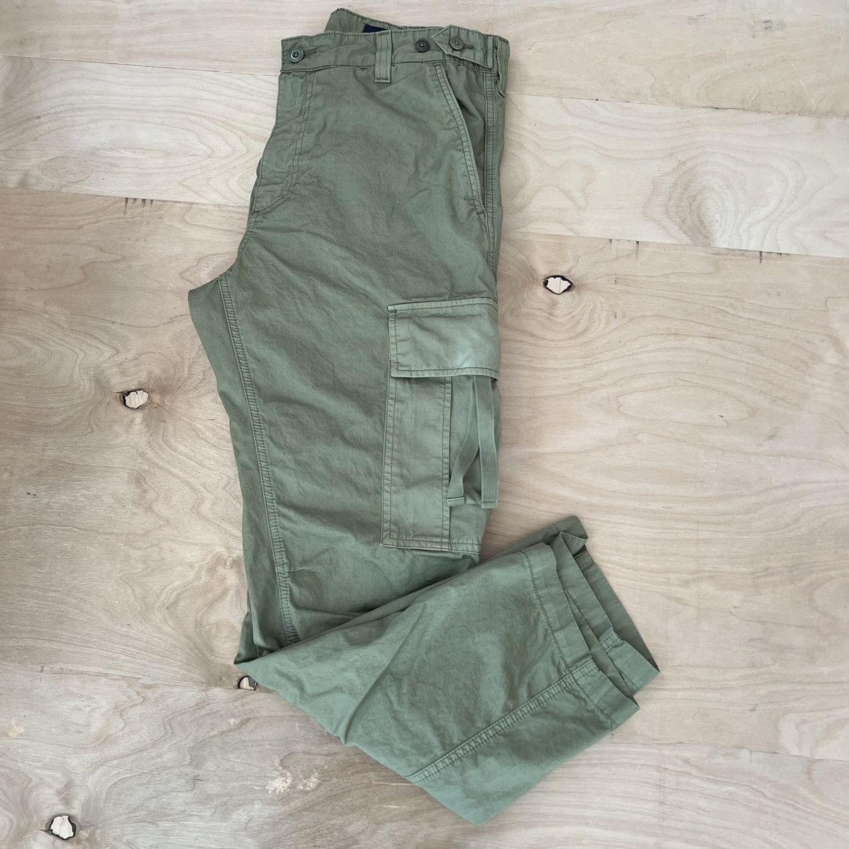 AG Adriano Goldschmied Adriano Goldschmied Turner Cargo Pants 34 Military Workwear Size US 34 / EU 50 - 8 Thumbnail