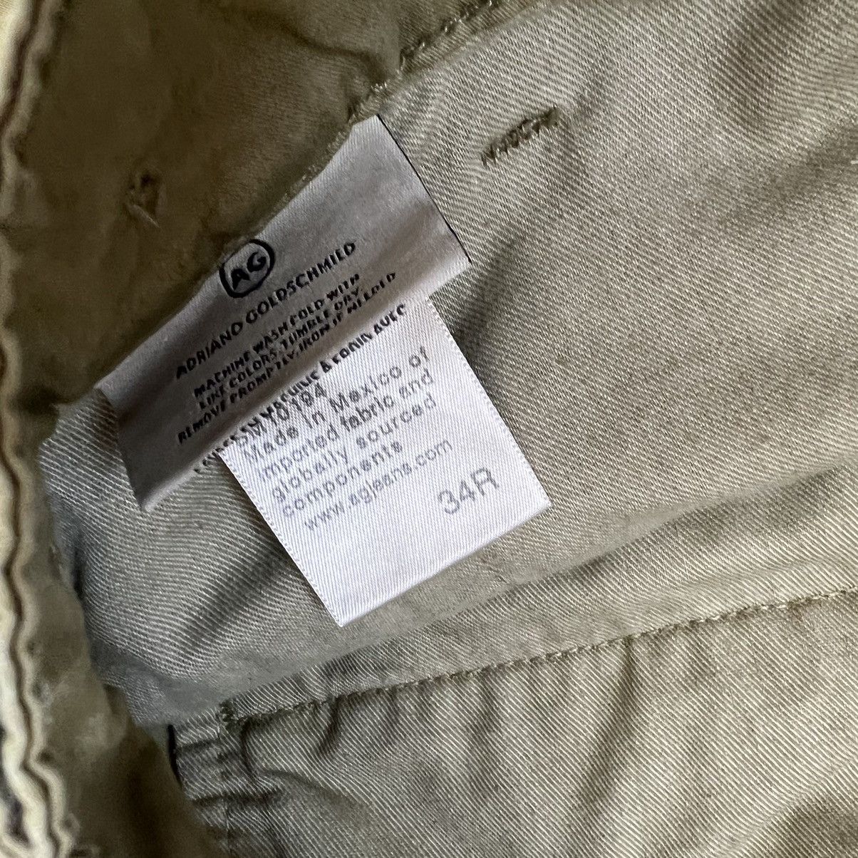 AG Adriano Goldschmied Adriano Goldschmied Turner Cargo Pants 34 Military Workwear Size US 34 / EU 50 - 5 Thumbnail