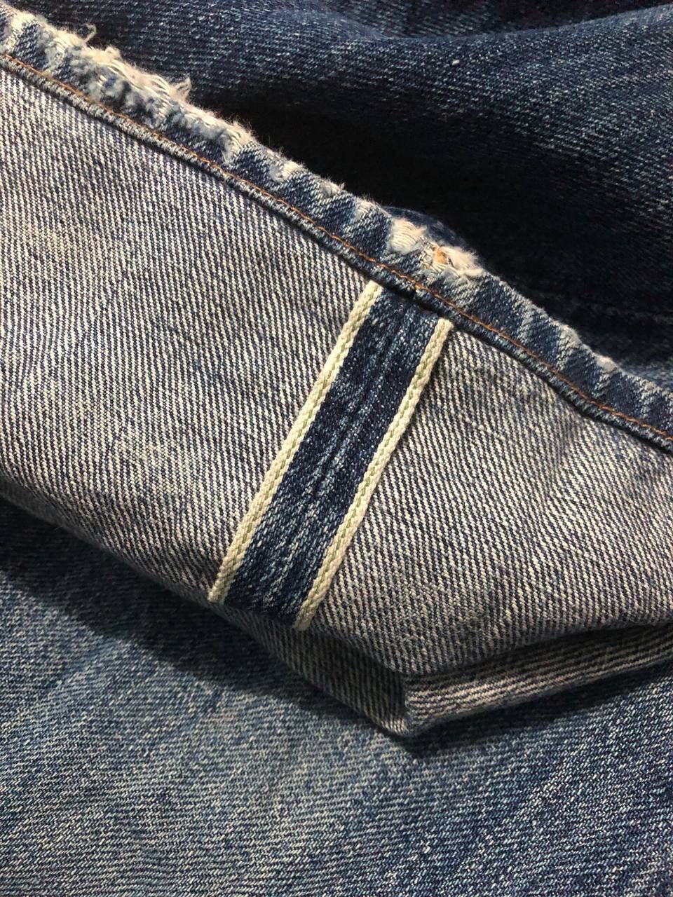 Sugar Cane × Toyo Enterprises VINTAGE SUGAR CANE BY TOYO ENTERPRISE DISTRESSED DENIM Size US 26 / EU 42 - 10 Thumbnail