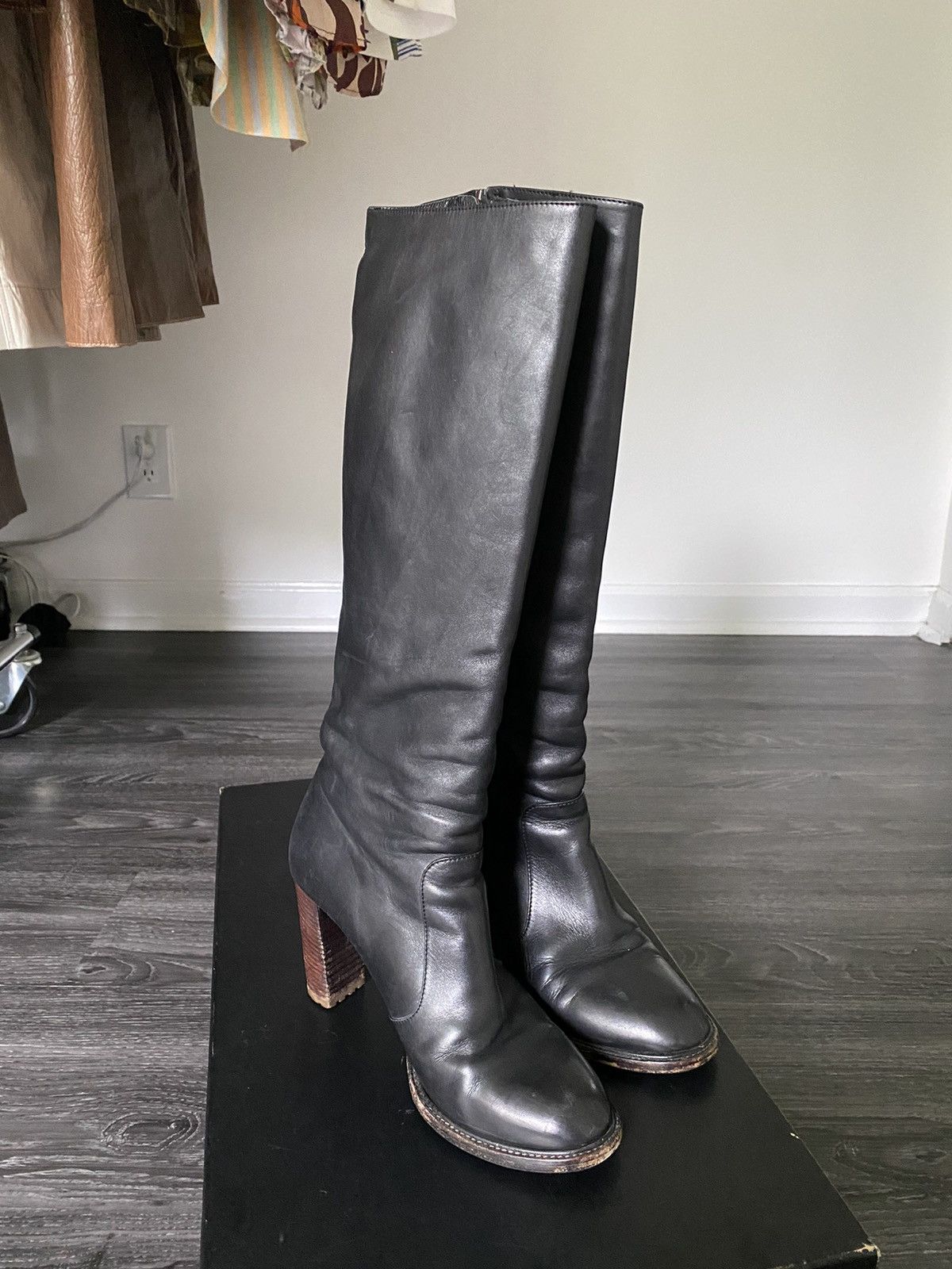 Dries Van Noten Calf high heeled boots Size US 9 / IT 39 - 3 Thumbnail