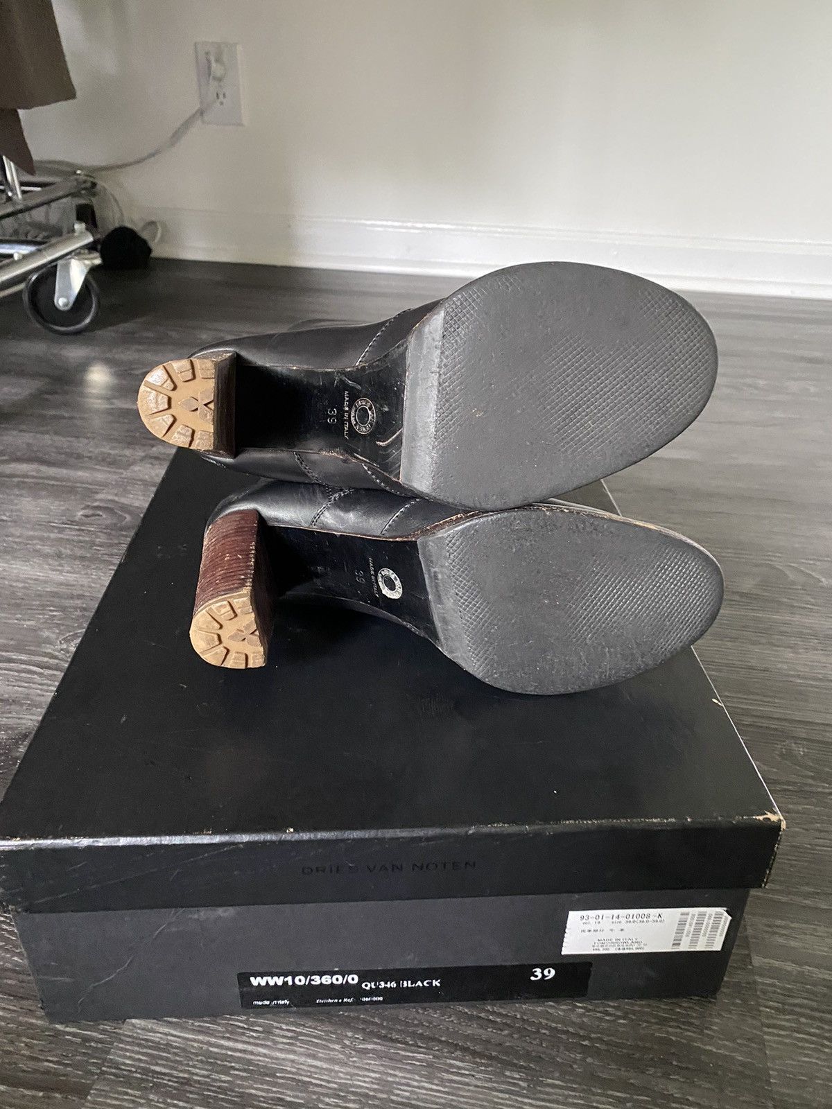 Dries Van Noten Calf high heeled boots Size US 9 / IT 39 - 8 Thumbnail