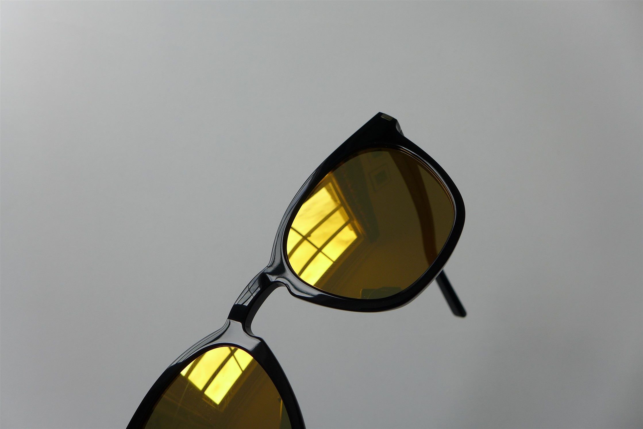 Saint Laurent Paris Saint Laurent Classic SL28 Sunglasses - Black & Gold Size ONE SIZE - 14 Thumbnail