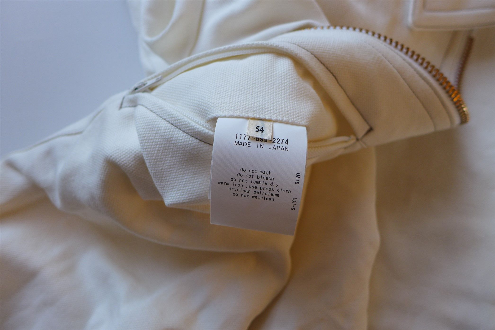 Camoshita Camoshita Field Jacket - White Canvas Size US XL / EU 56 / 4 - 12 Thumbnail