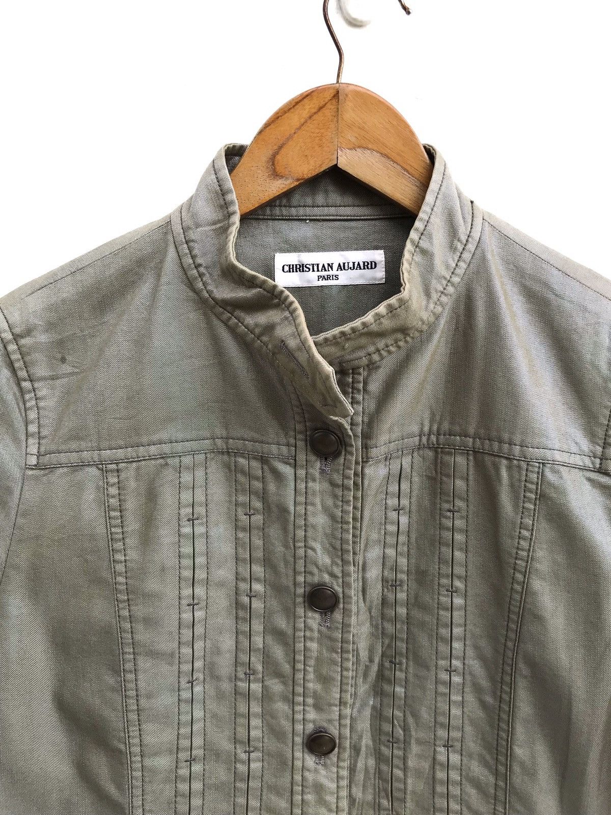 Designer × Vintage Vintage Christian Aujard Paris Biker Jacket Size US S / EU 44-46 / 1 - 4 Thumbnail