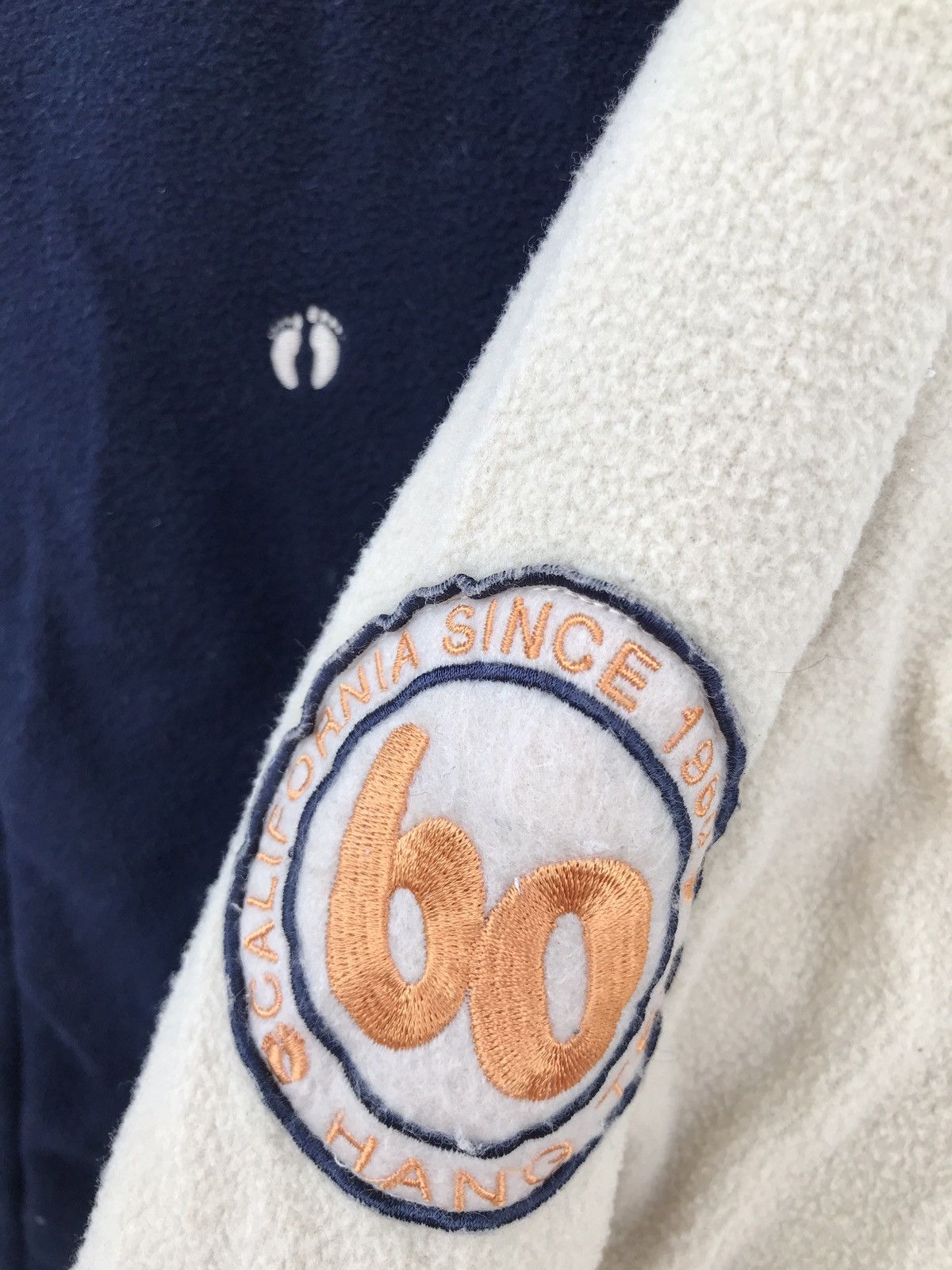 Hang Ten Hang Ten Fleece Zipper Varsity Jacket Size US S / EU 44-46 / 1 - 3 Thumbnail