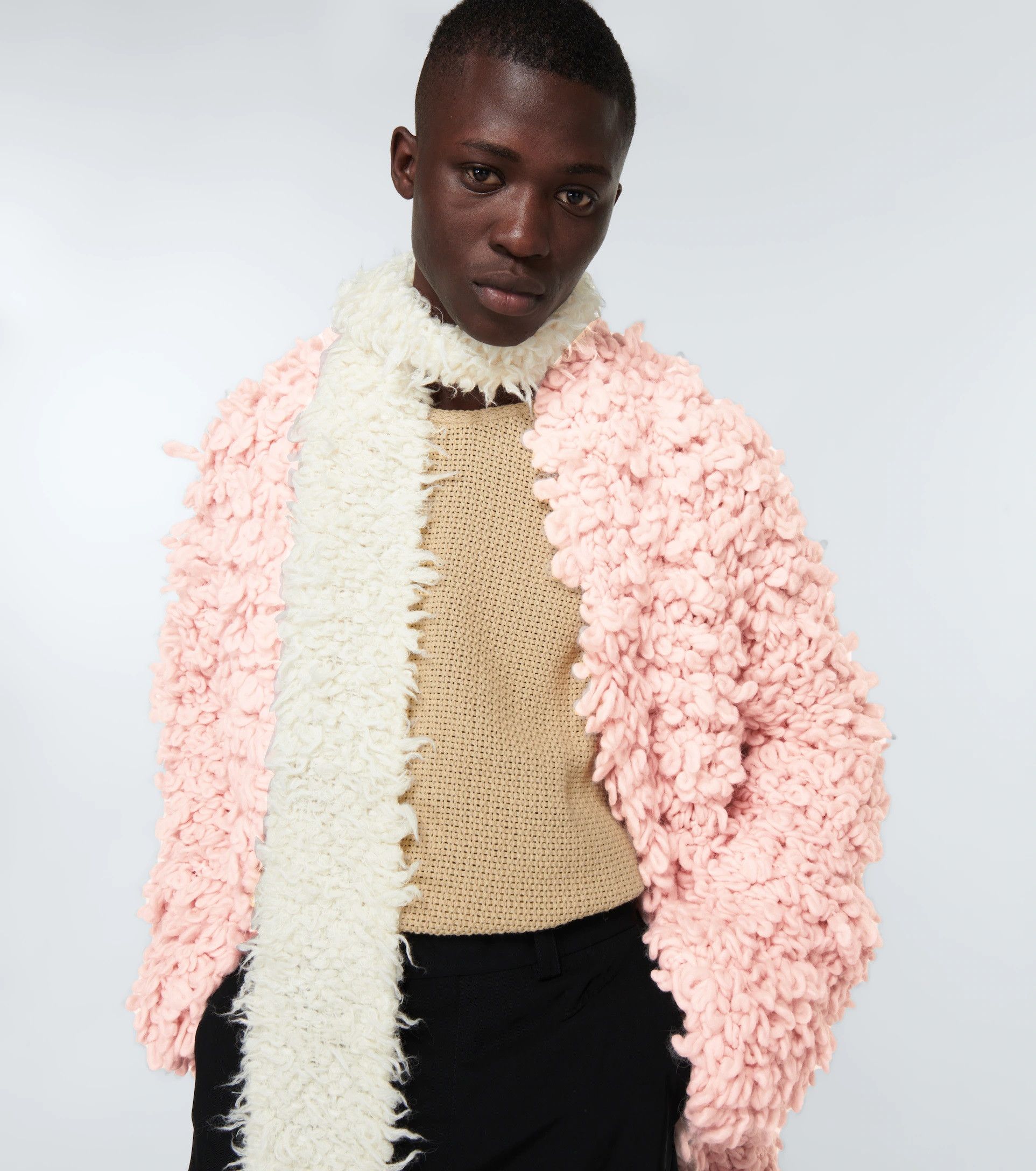 Dries Van Noten Dries Van Noten Nepal Cardigan - Blush Size US M / EU 48-50 / 2 - 1 Thumbnail
