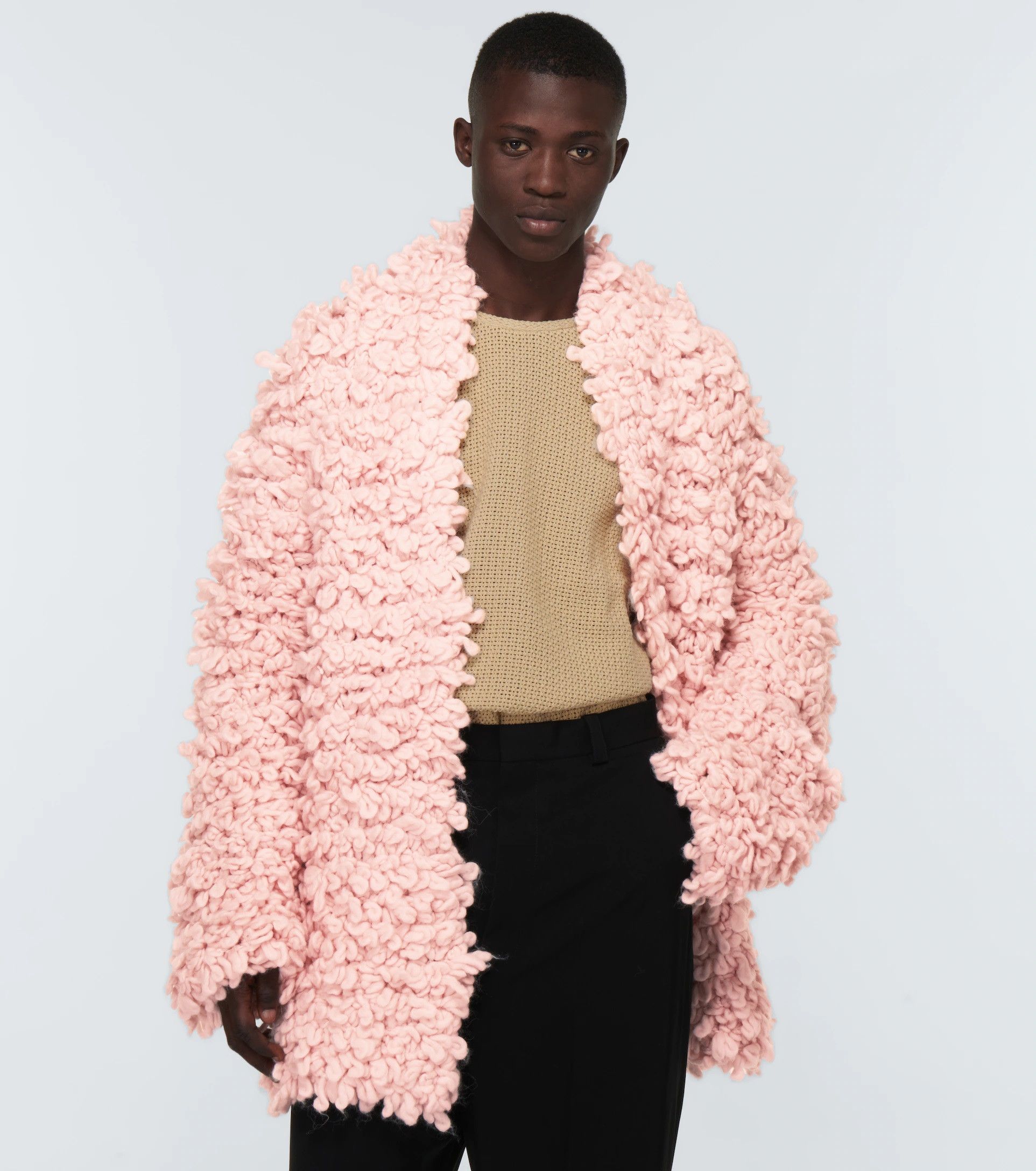 Dries Van Noten Dries Van Noten Nepal Cardigan - Blush Size US M / EU 48-50 / 2 - 2 Thumbnail