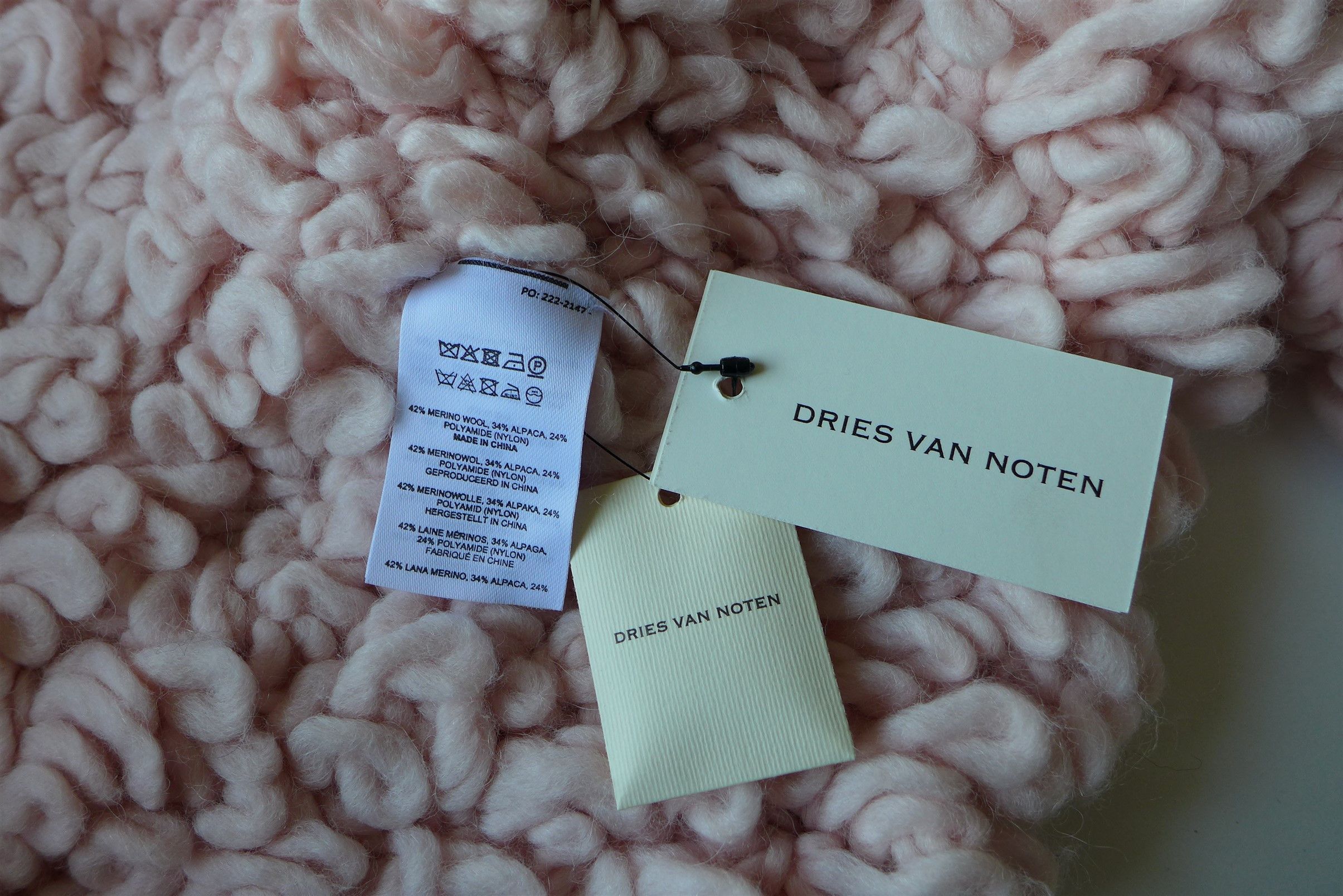 Dries Van Noten Dries Van Noten Nepal Cardigan - Blush Size US M / EU 48-50 / 2 - 10 Thumbnail