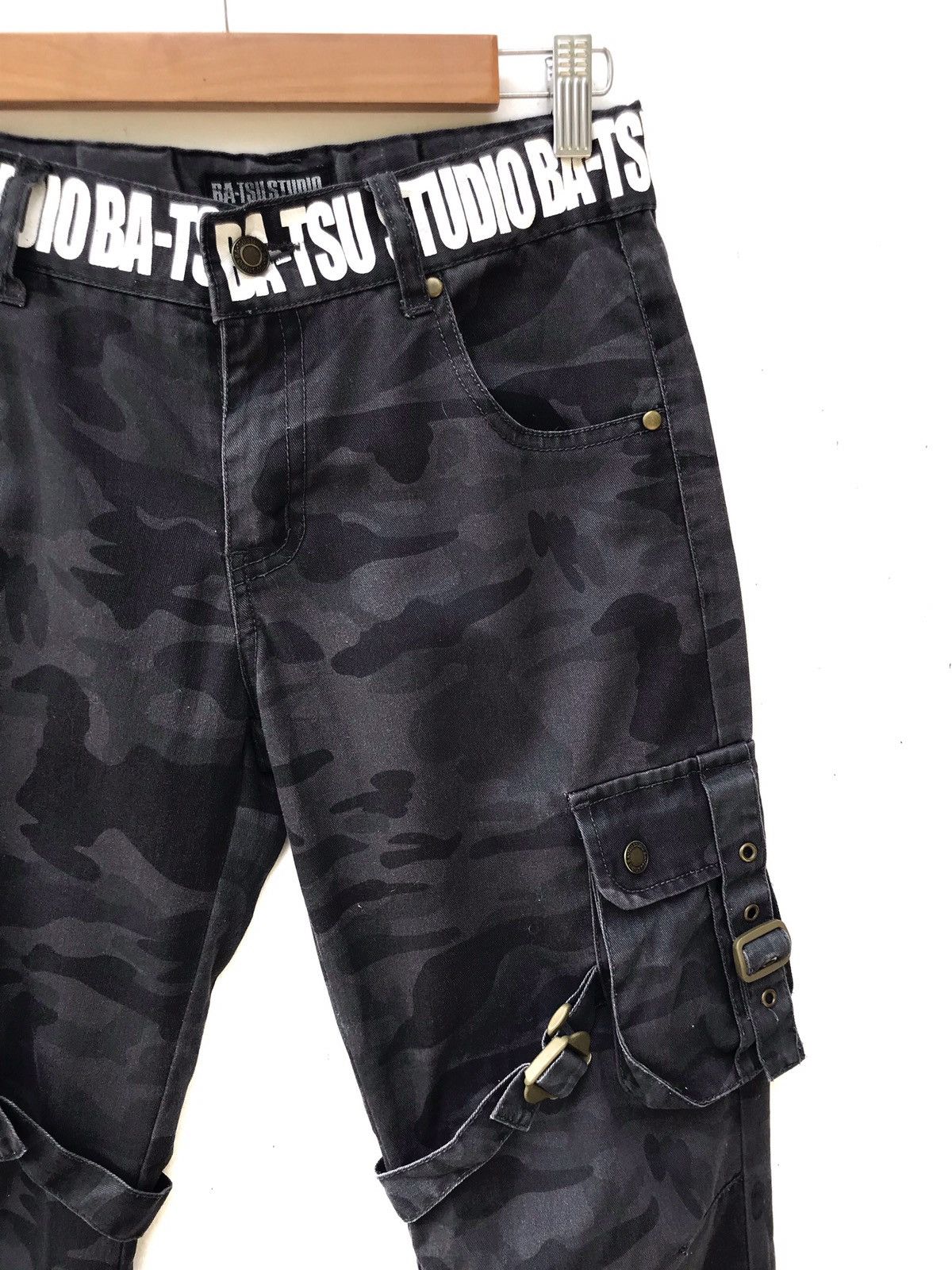 Japanese Brand Japanese Brand BA-TSU STUDIO Camouflage Pants Size US 28 / EU 44 - 4 Thumbnail