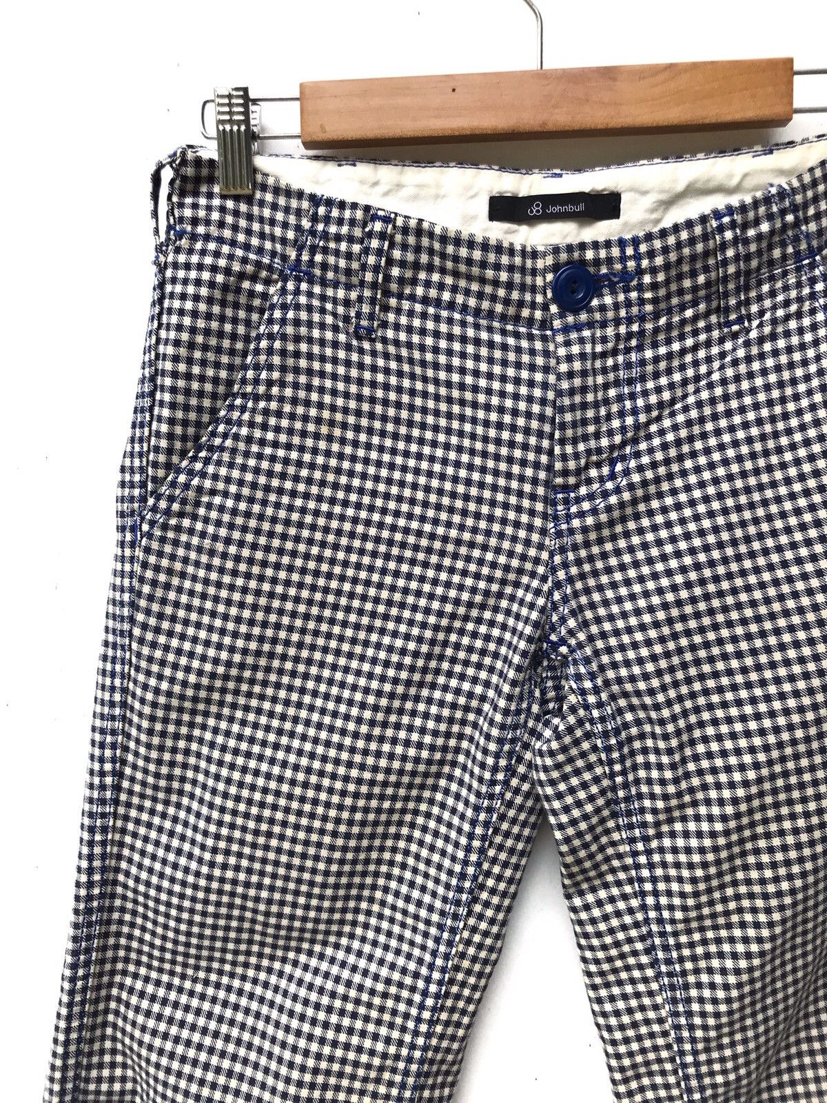 Johnbull Japanese Brand John Bull Made in Japan Houndstooth Pants Size US 26 / EU 42 - 3 Thumbnail
