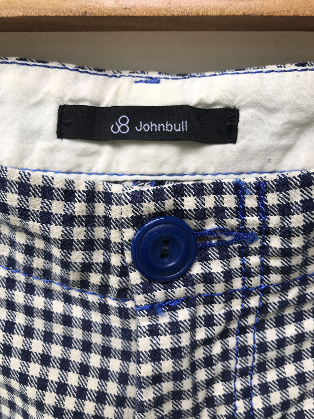 Johnbull Japanese Brand John Bull Made in Japan Houndstooth Pants Size US 26 / EU 42 - 5 Thumbnail